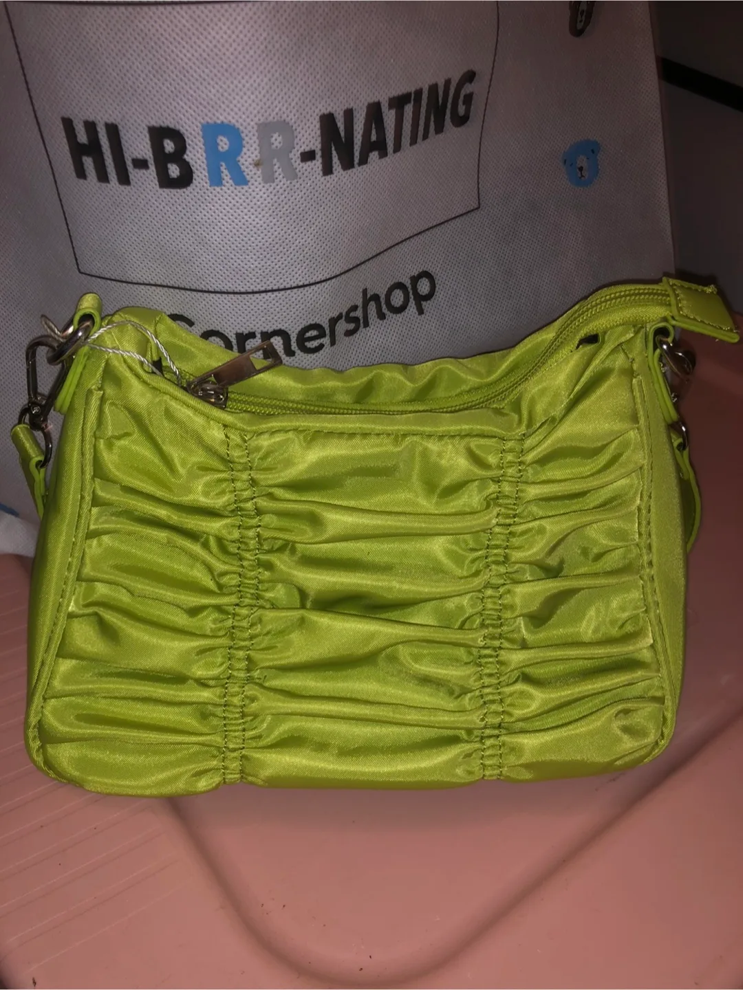 Lime Green Shoulder Bag thumbnail