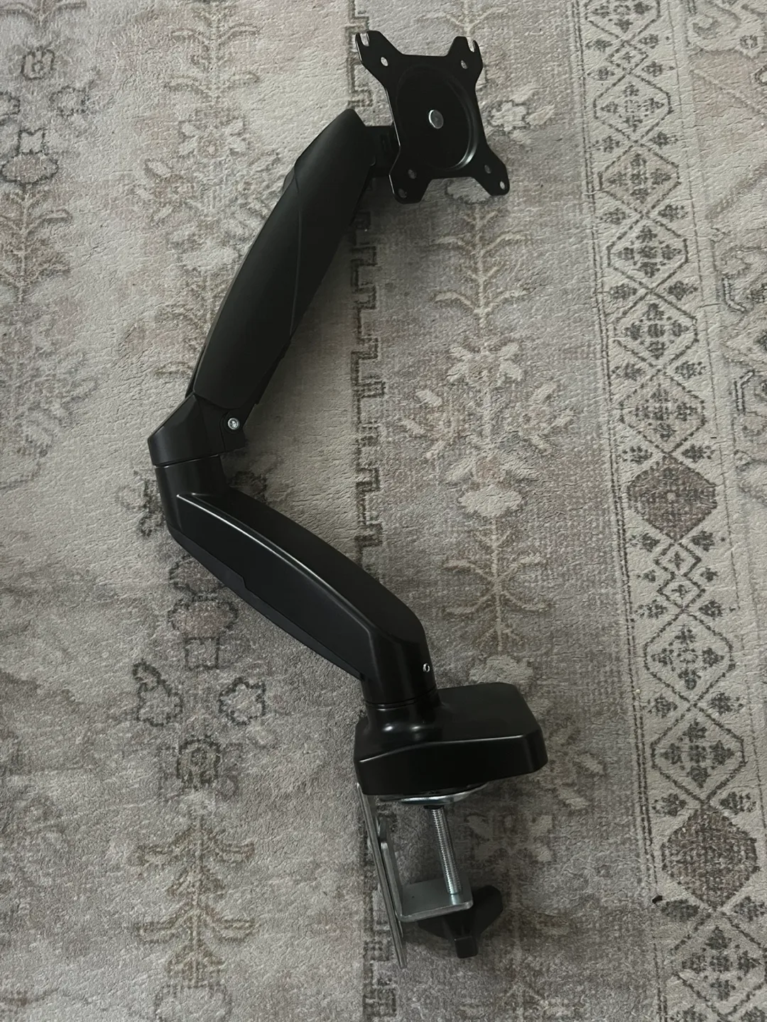 Black Monitor Desk Mount Arm thumbnail