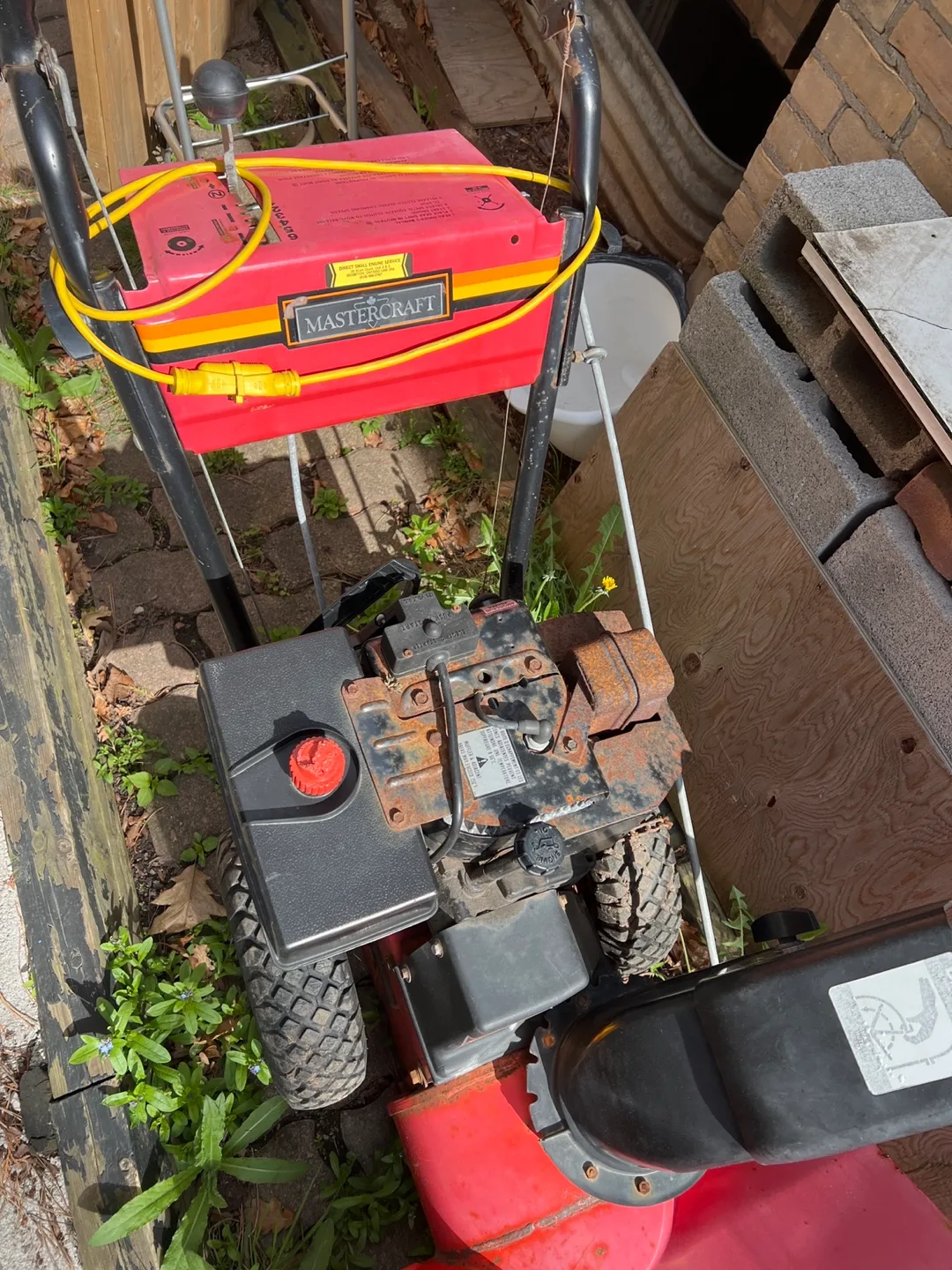 Mastercraft 824 Snowblower image indicator(2)