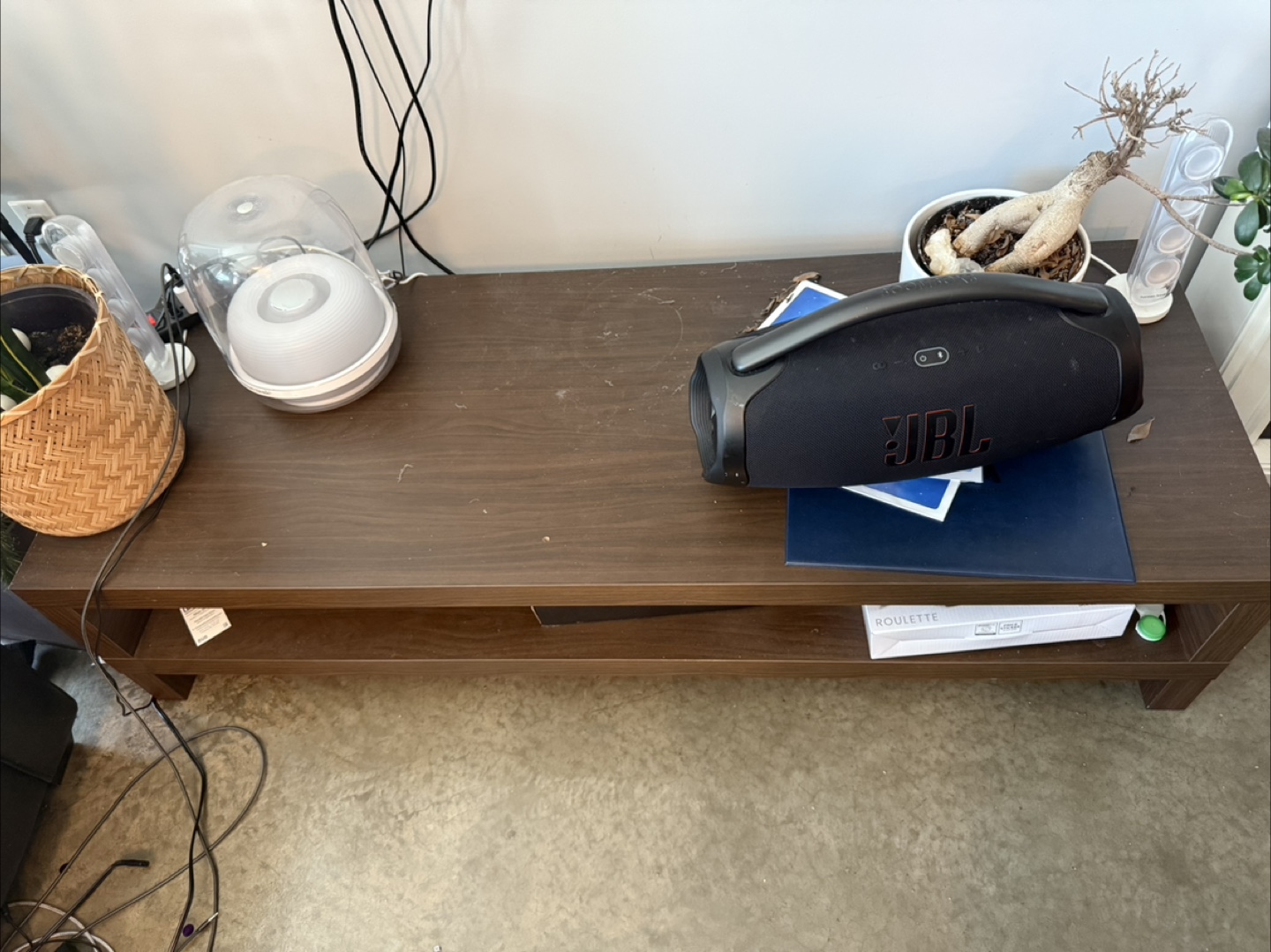 🧡Dark brown media console