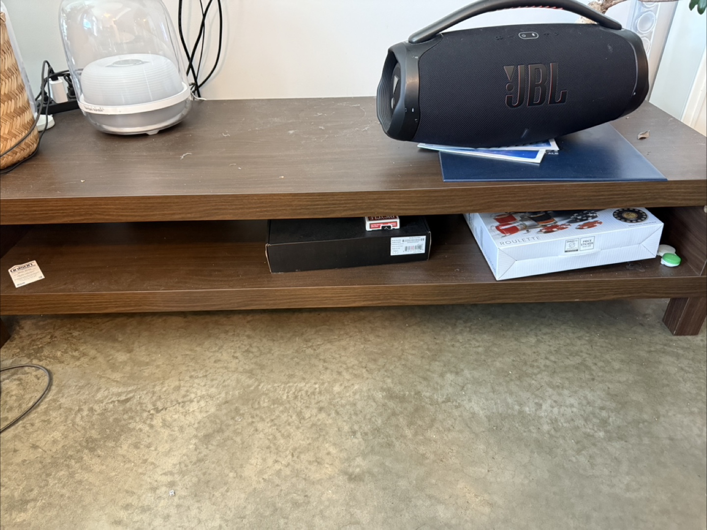 🧡Dark brown media console - photo 2
