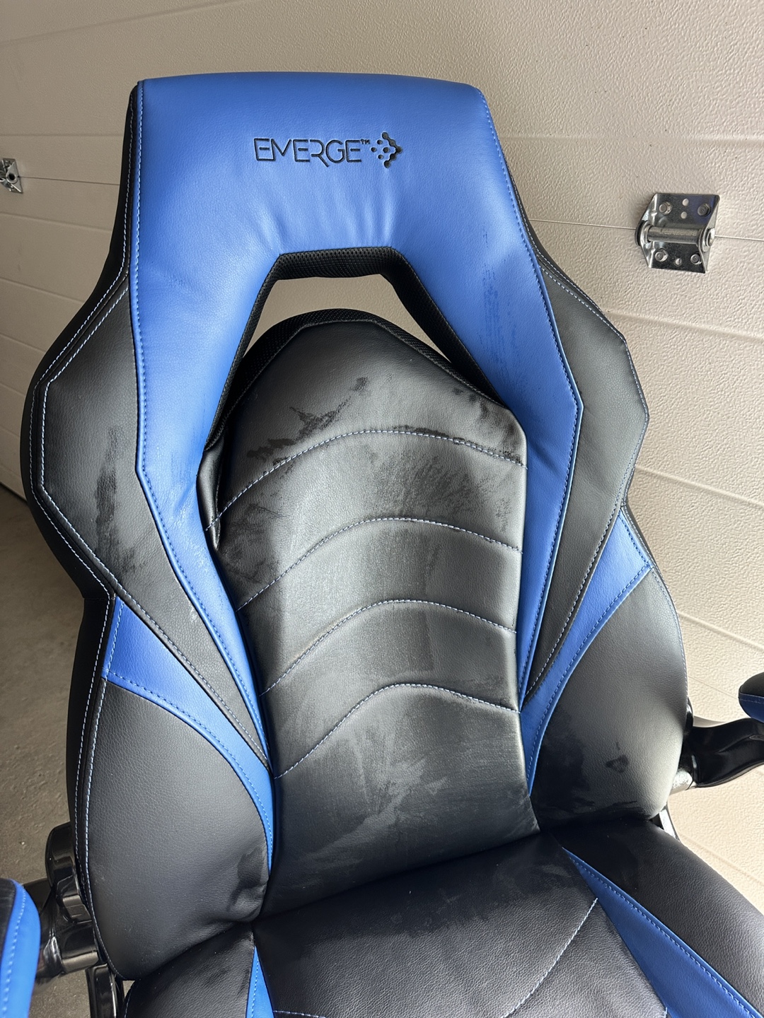 Emerge Gaming Chair - Blue and Black - photo 4