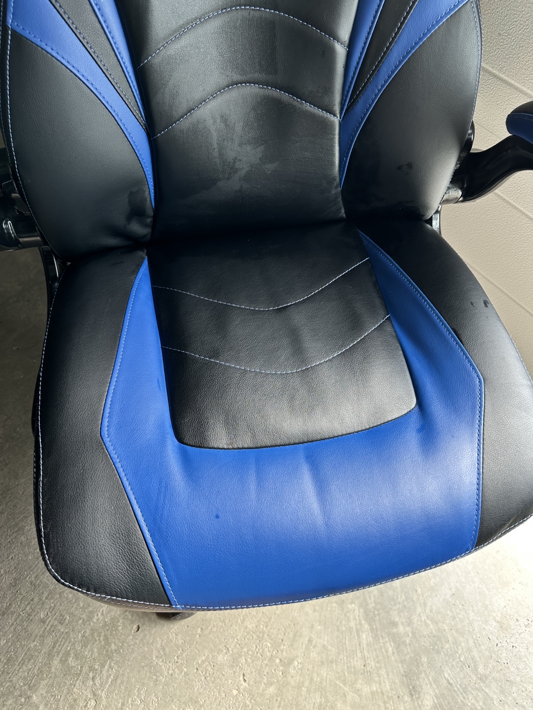 Emerge Gaming Chair - Blue and Black - photo 3