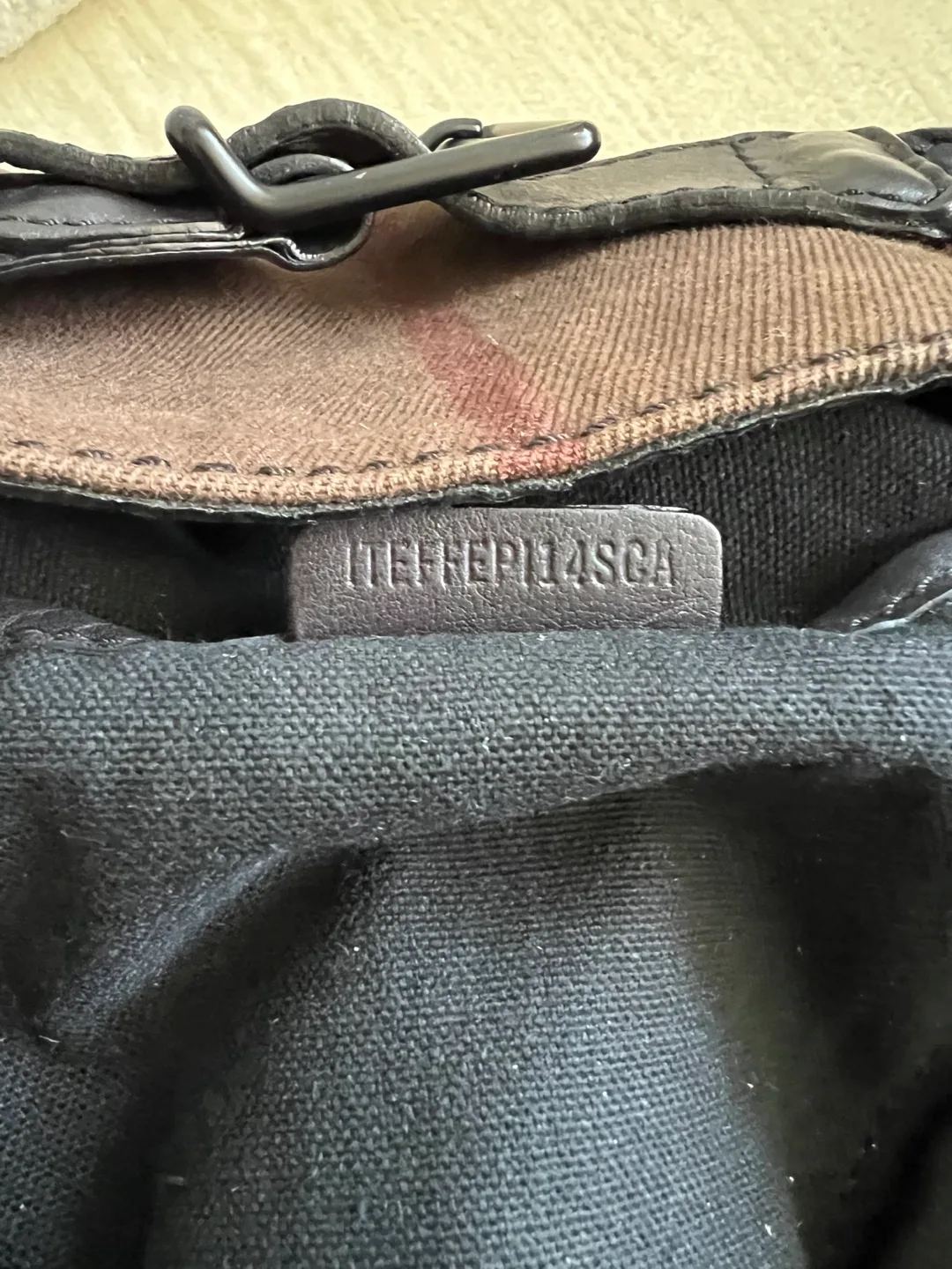 Burberry Brown Check Shoulder Bag image indicator(7)