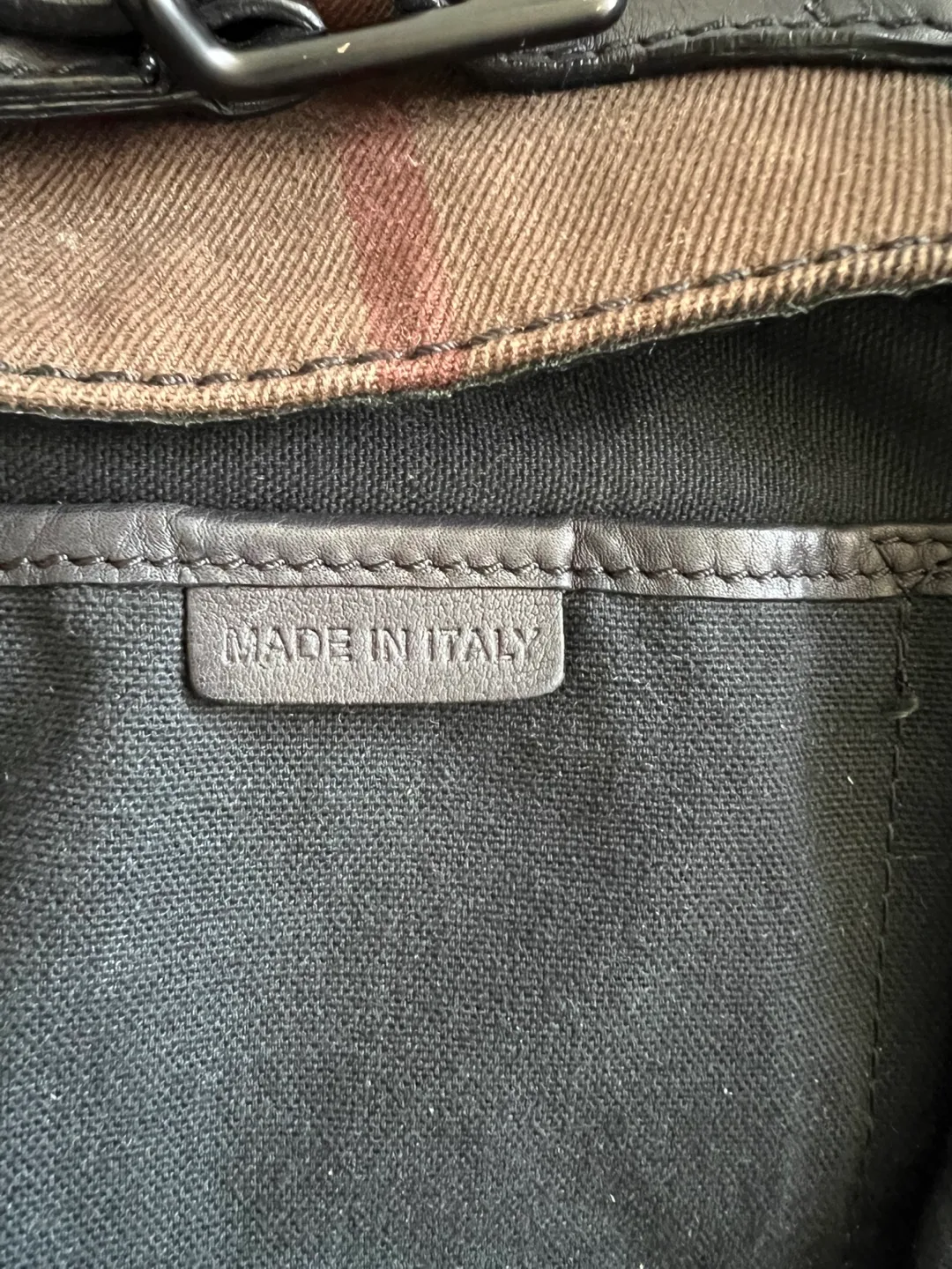 Burberry Brown Check Shoulder Bag image indicator(8)