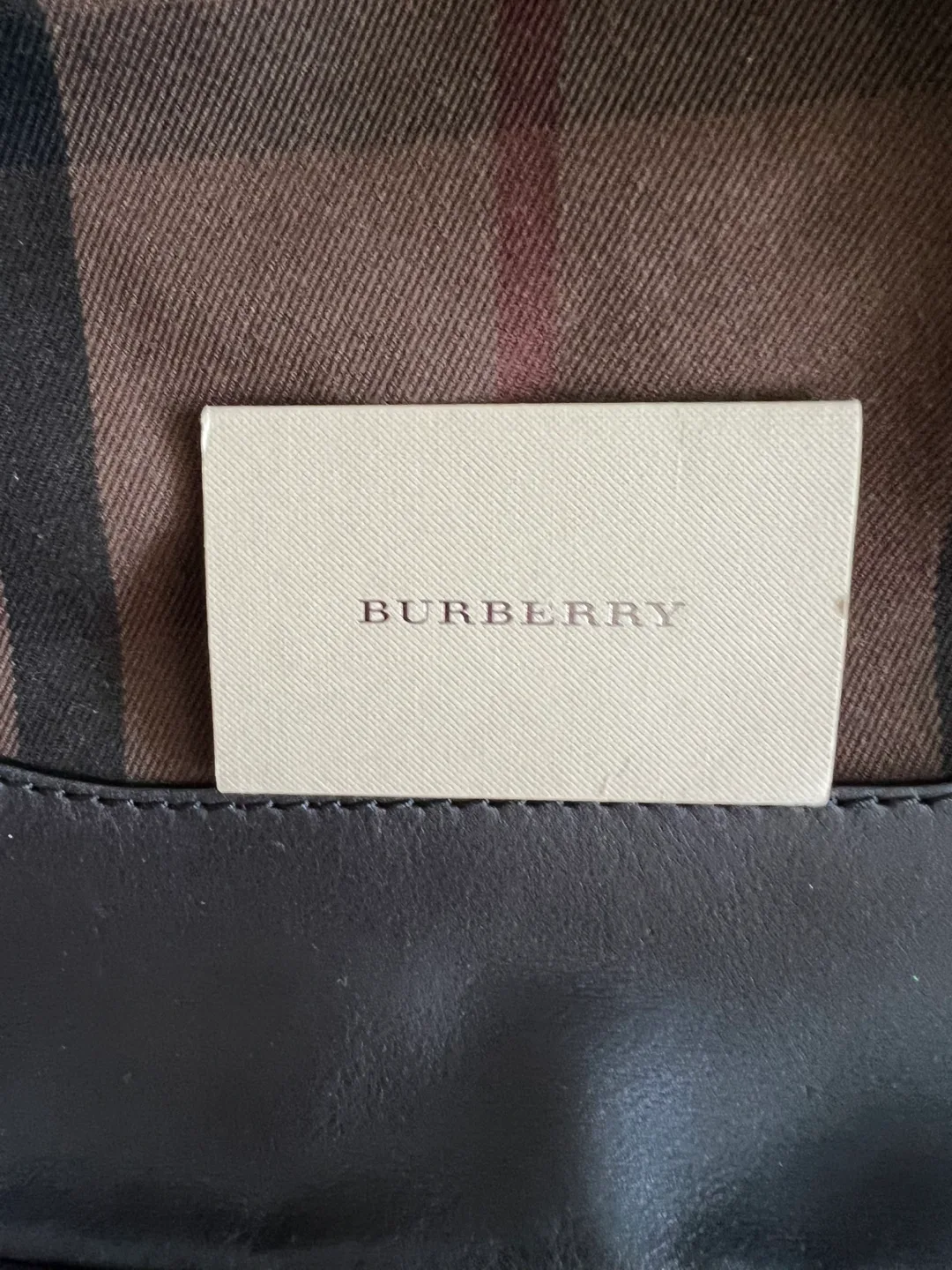 Burberry Brown Check Shoulder Bag image indicator(5)
