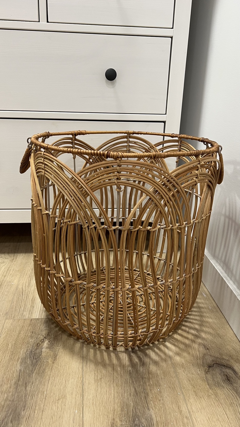 Wicker Basket with Handles - photo 2
