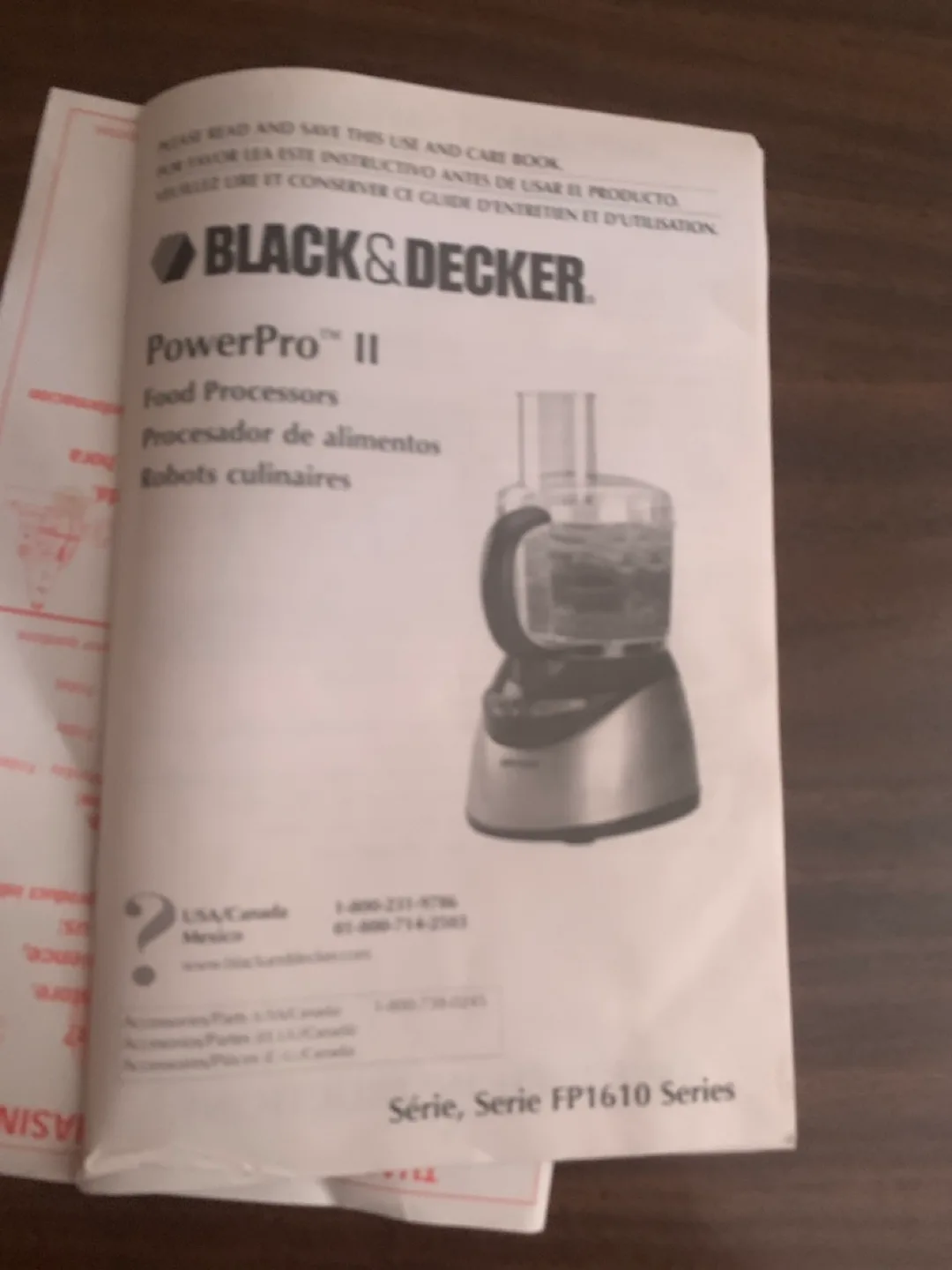 Black & Decker PowerPro II Food Processor - FP1610 Series image indicator(3)