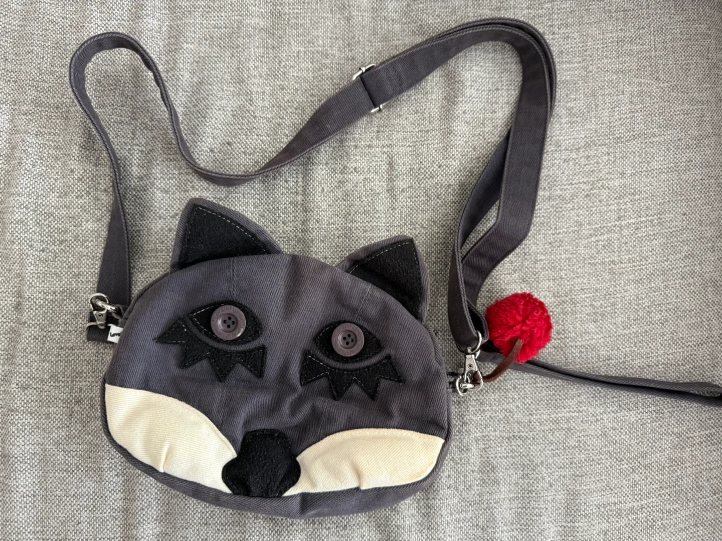 Adorable Wolf-Shaped Crossbody Bag thumbnail