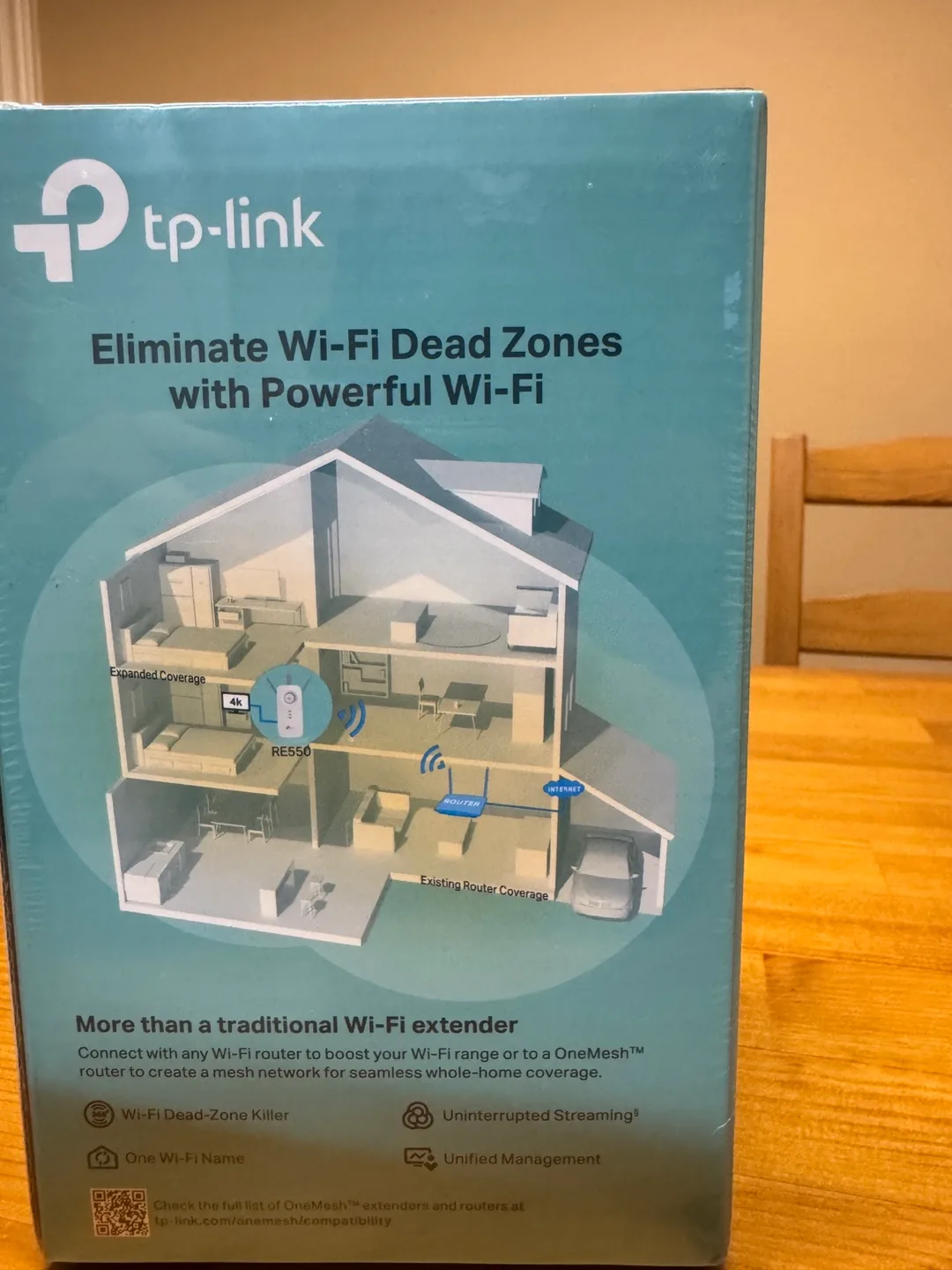 TP-Link AC1900 Mesh Wi-Fi Extender RE550 (2-pack) image indicator(3)