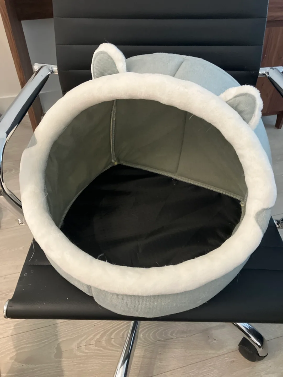 Adorable Grey Cat/Pet Bed Cave 🧡 image indicator(2)
