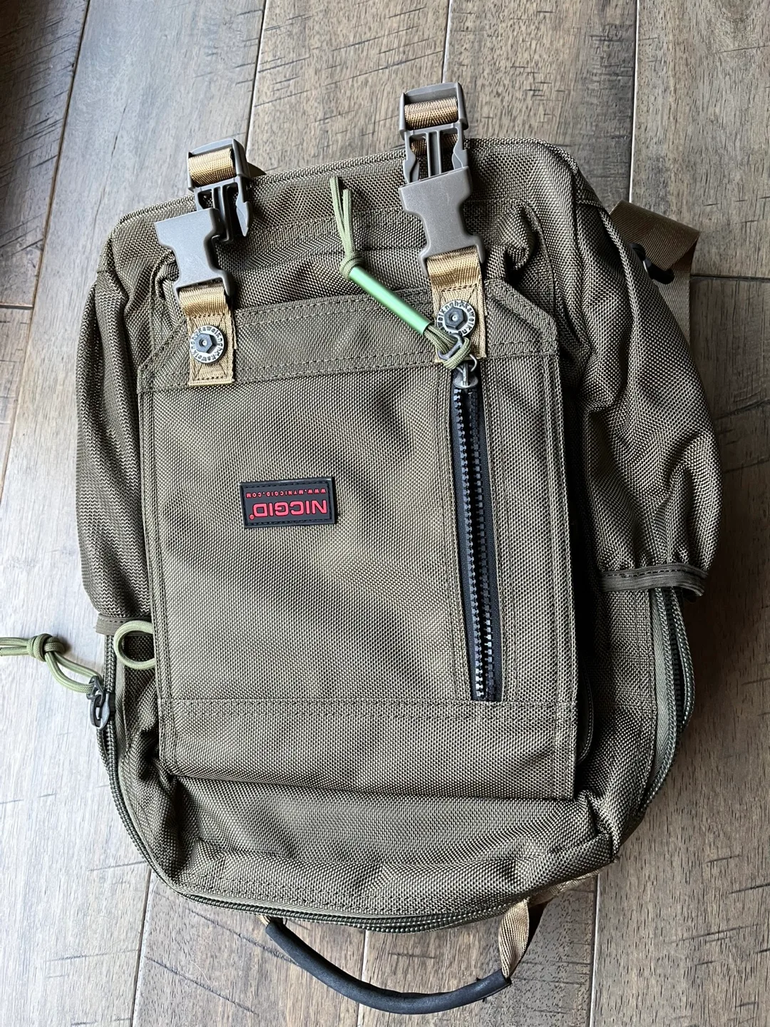 NICGIG Tactical Sling Bag - Olive Green thumbnail