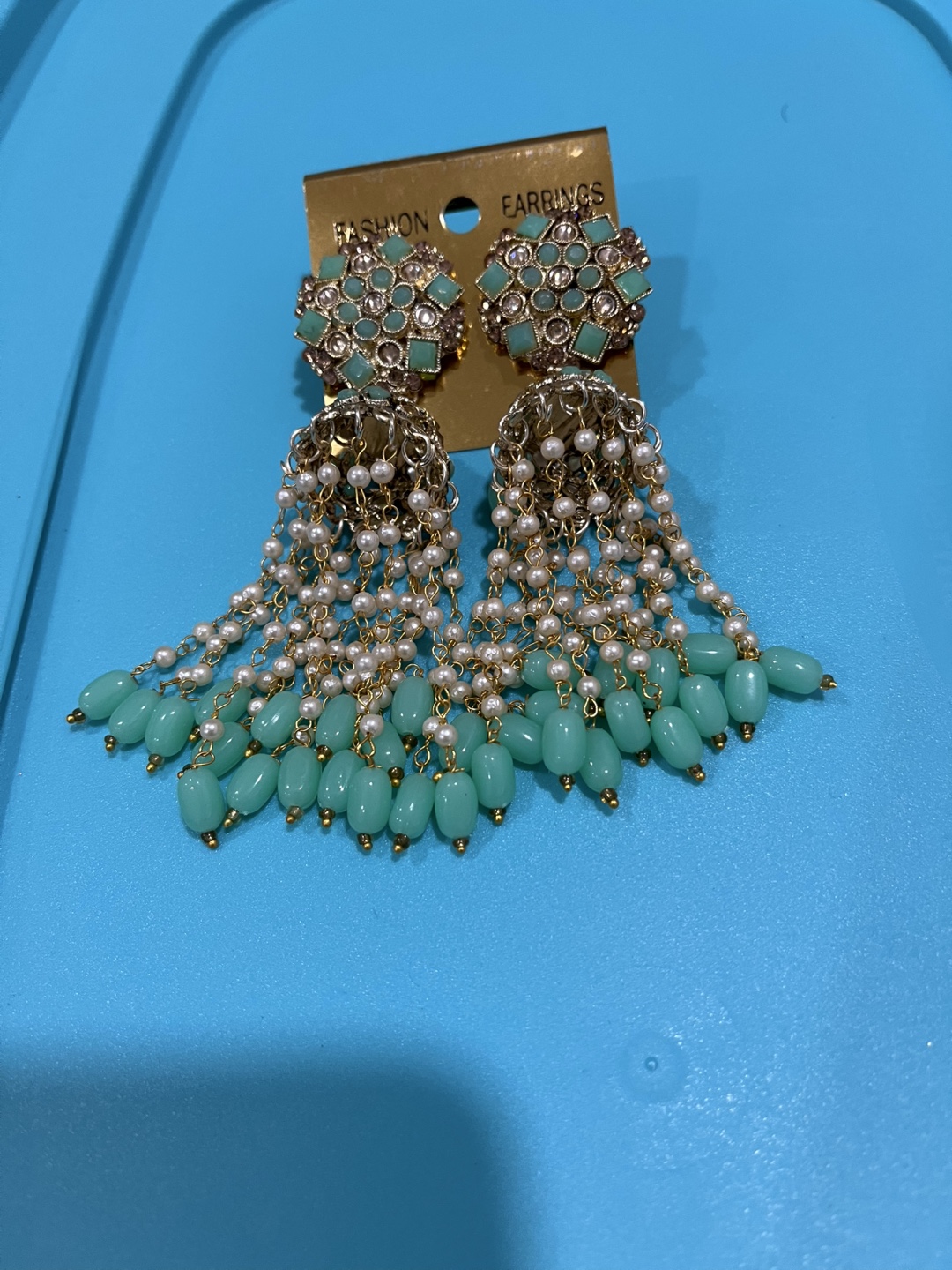 Elegant Indian Jhumka Earrings - photo 4