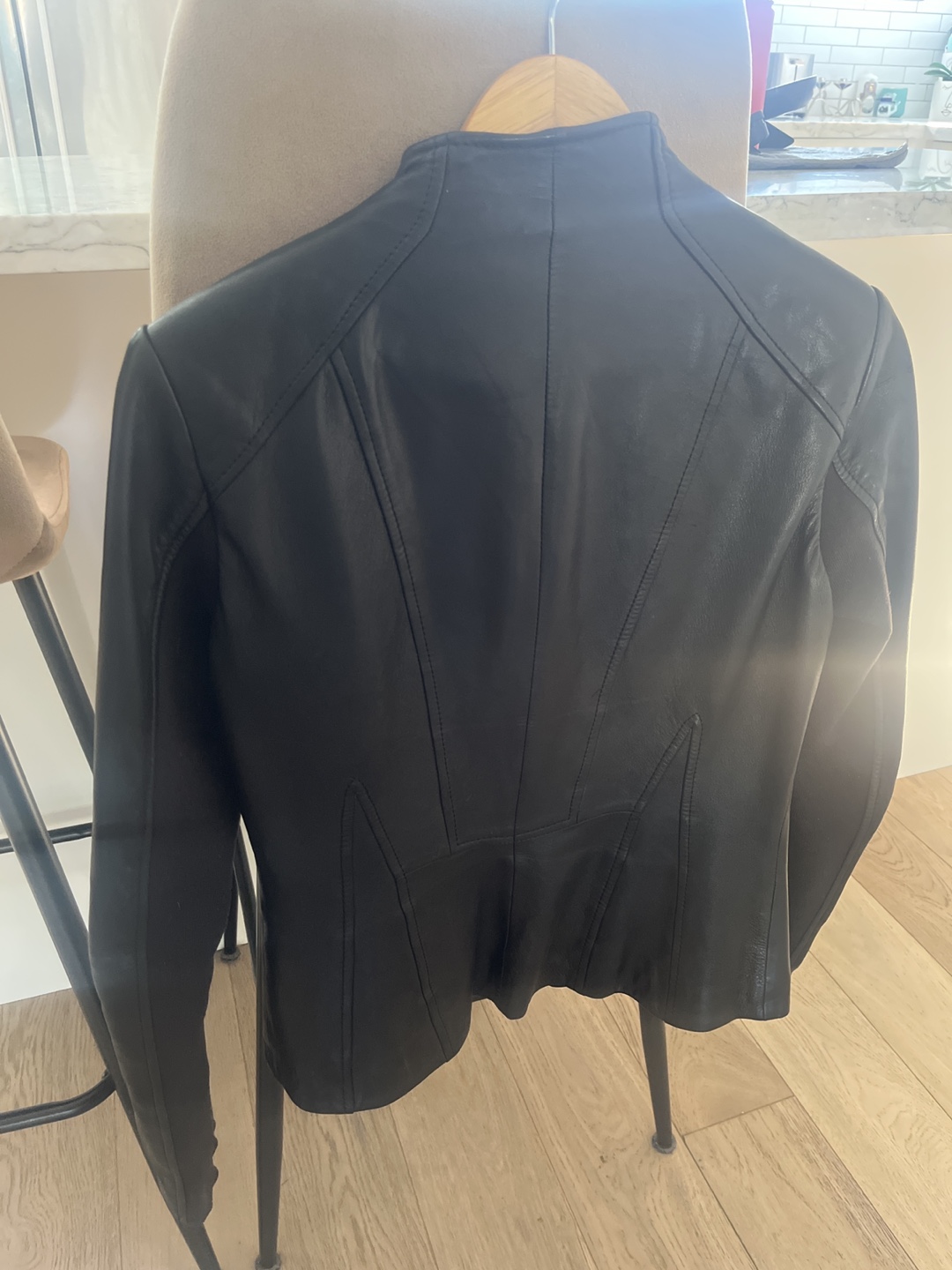 DANIER Leather Jacket - Size XS - photo 2