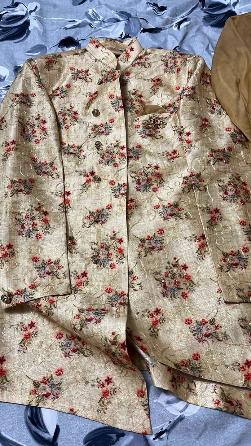 Men's Designer Kurta Pajama Set - photo 2