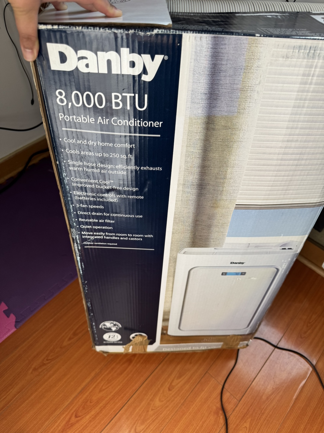 Danby 8,000 BTU Portable Air Conditioner - New in Box - photo 2