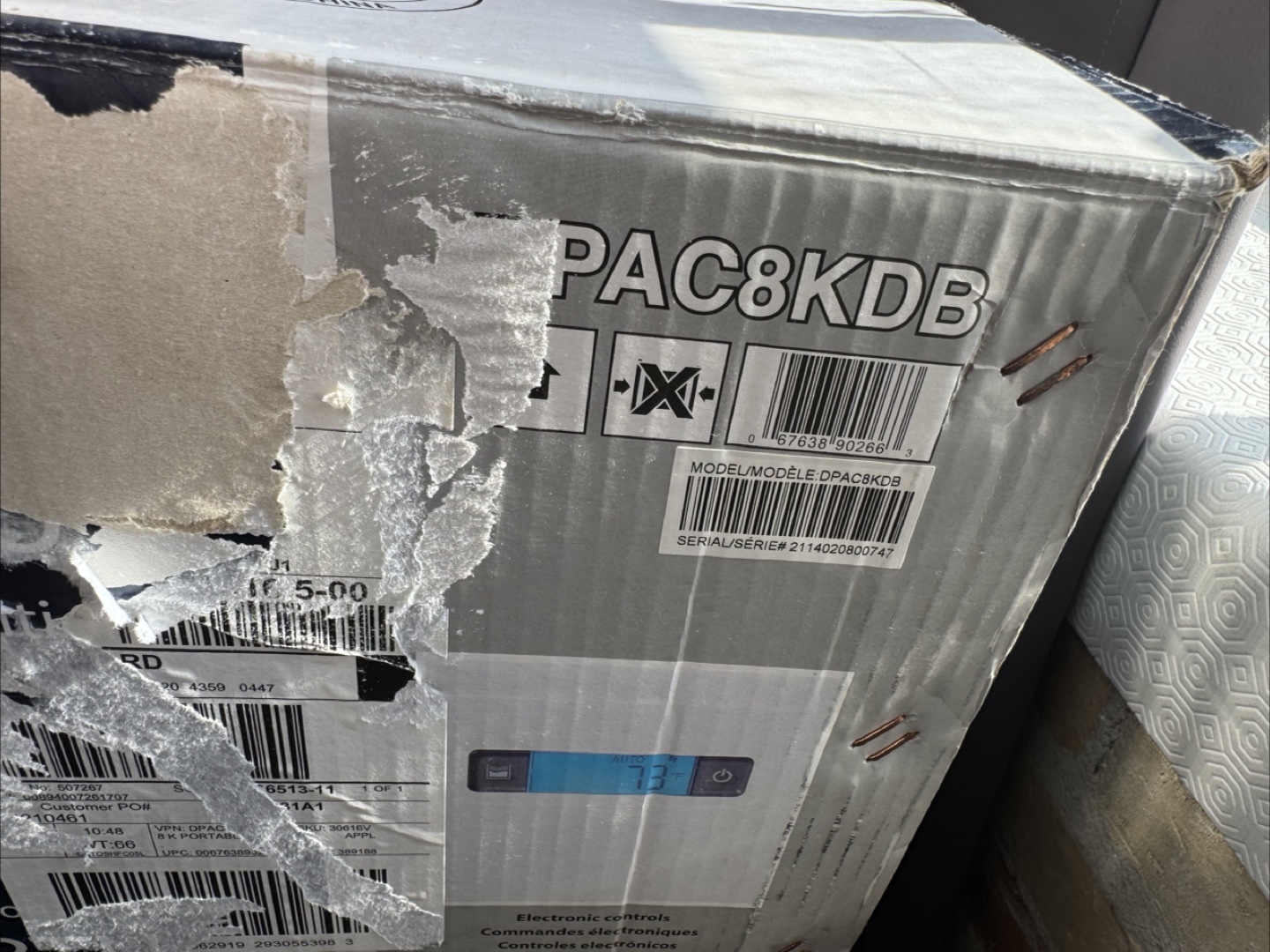 Danby 8,000 BTU Portable Air Conditioner - New in Box - photo 3