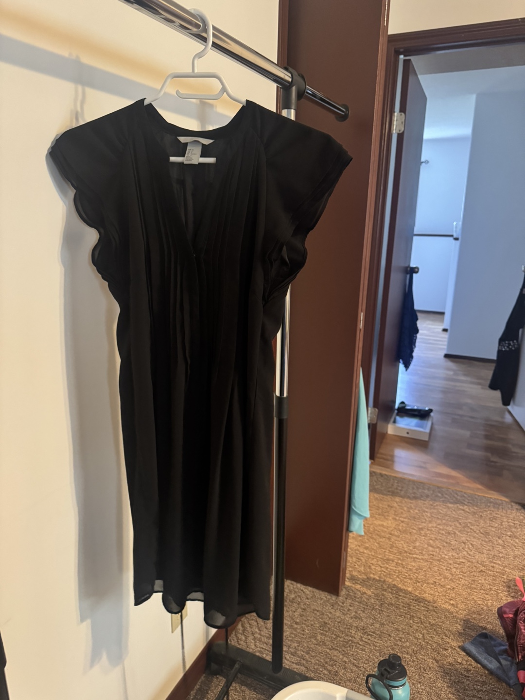 Black H&M Mini Dress - photo 3