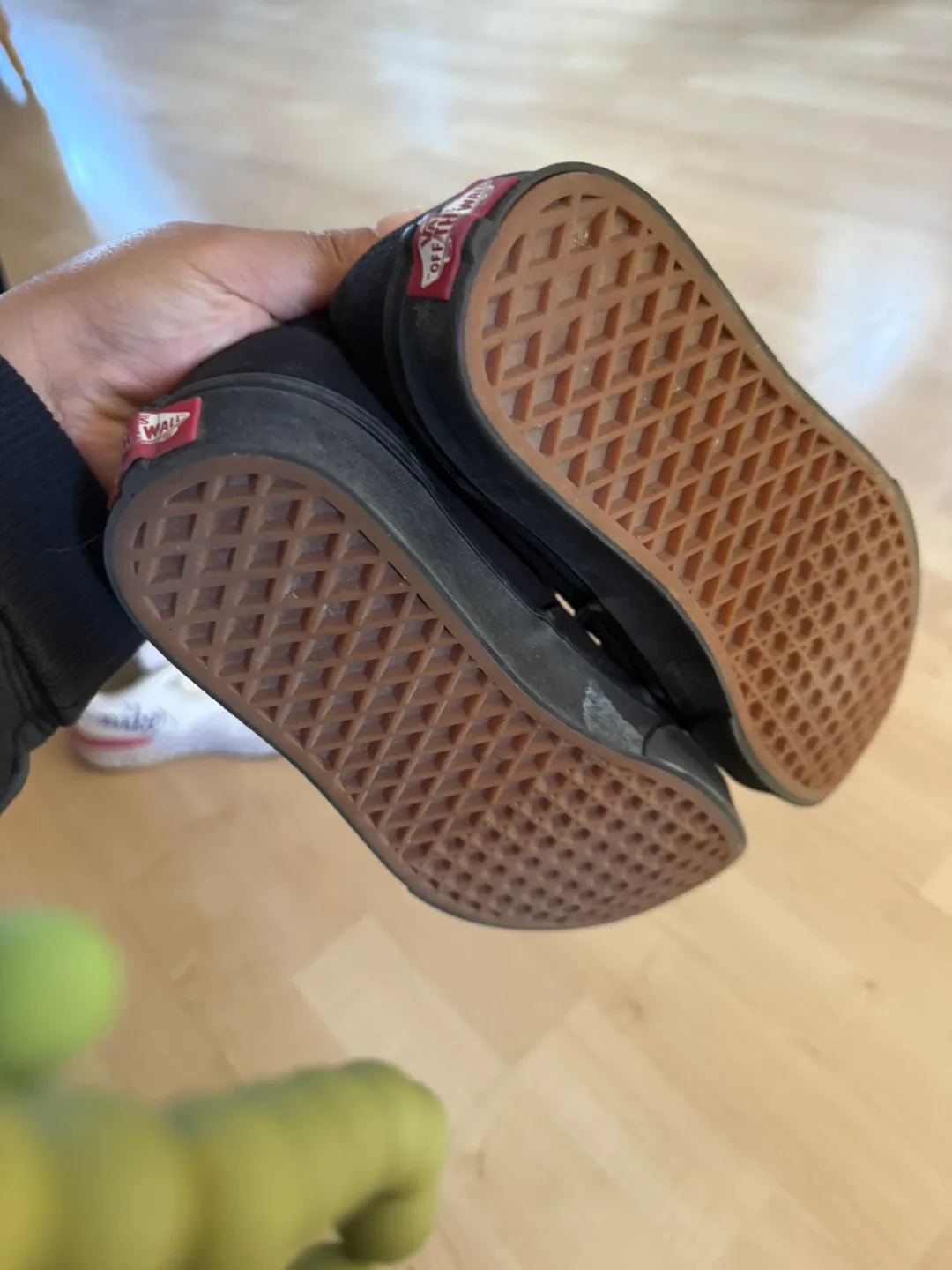 Vans Black Canvas Sneakers - Women's 7 image indicator(3)