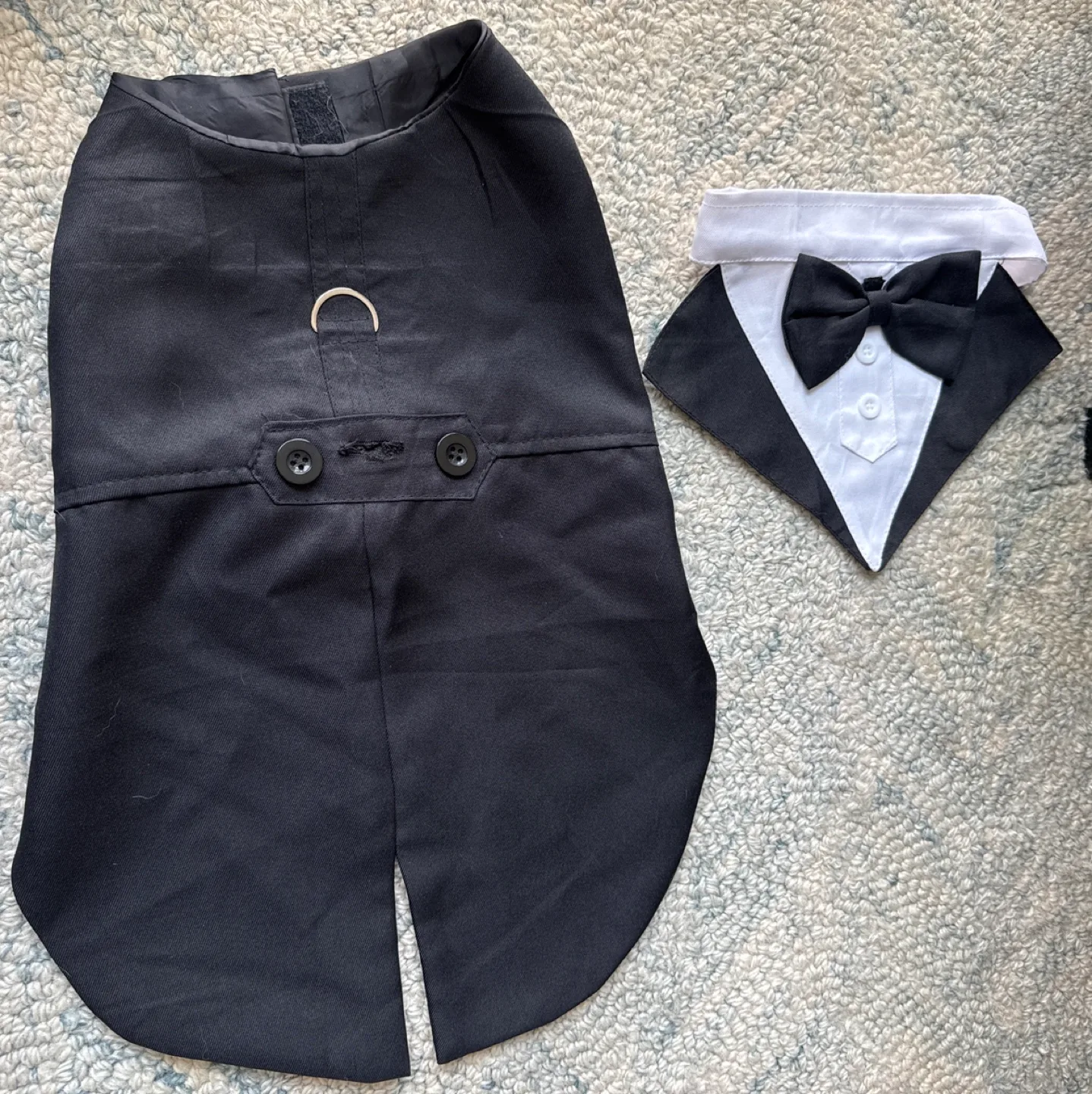 Adorable Dog Tuxedo Outfit - Wedding Ready! image indicator(5)