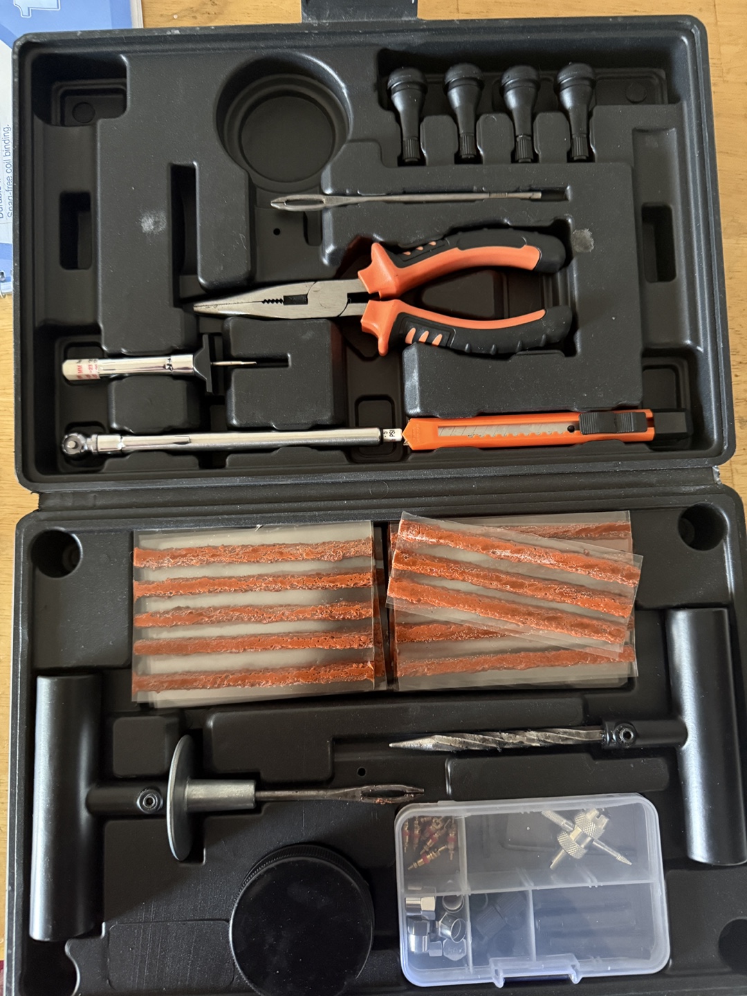 Tire Repair Kit with Tools