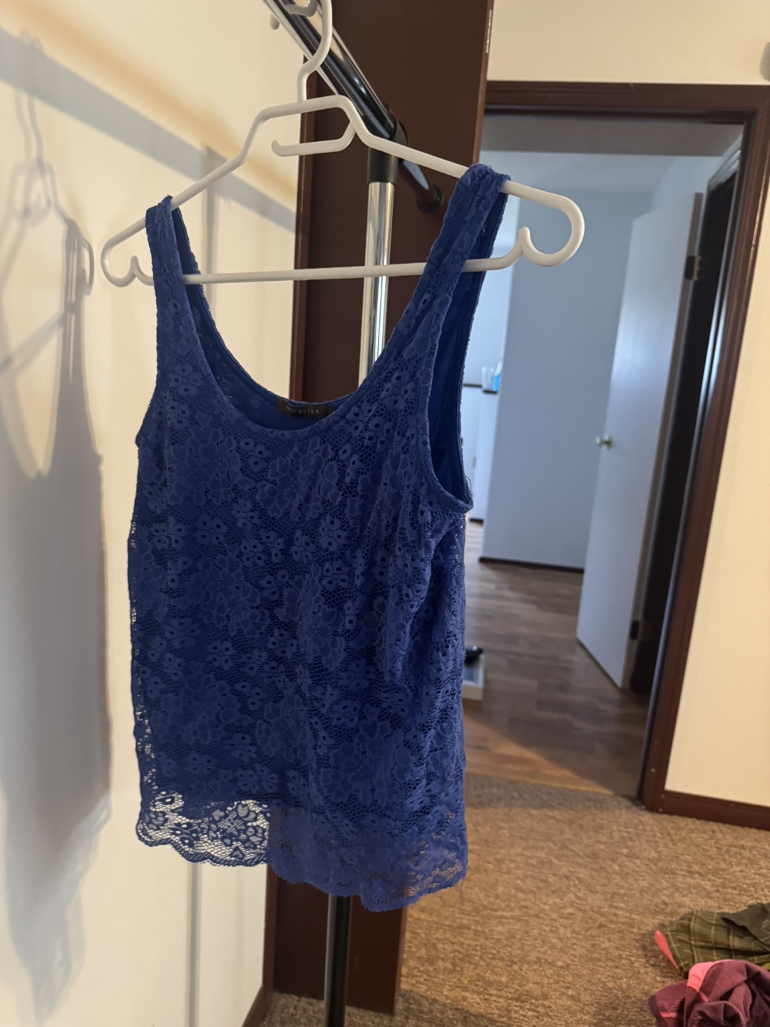 Blue Lace Tank Top - photo 2