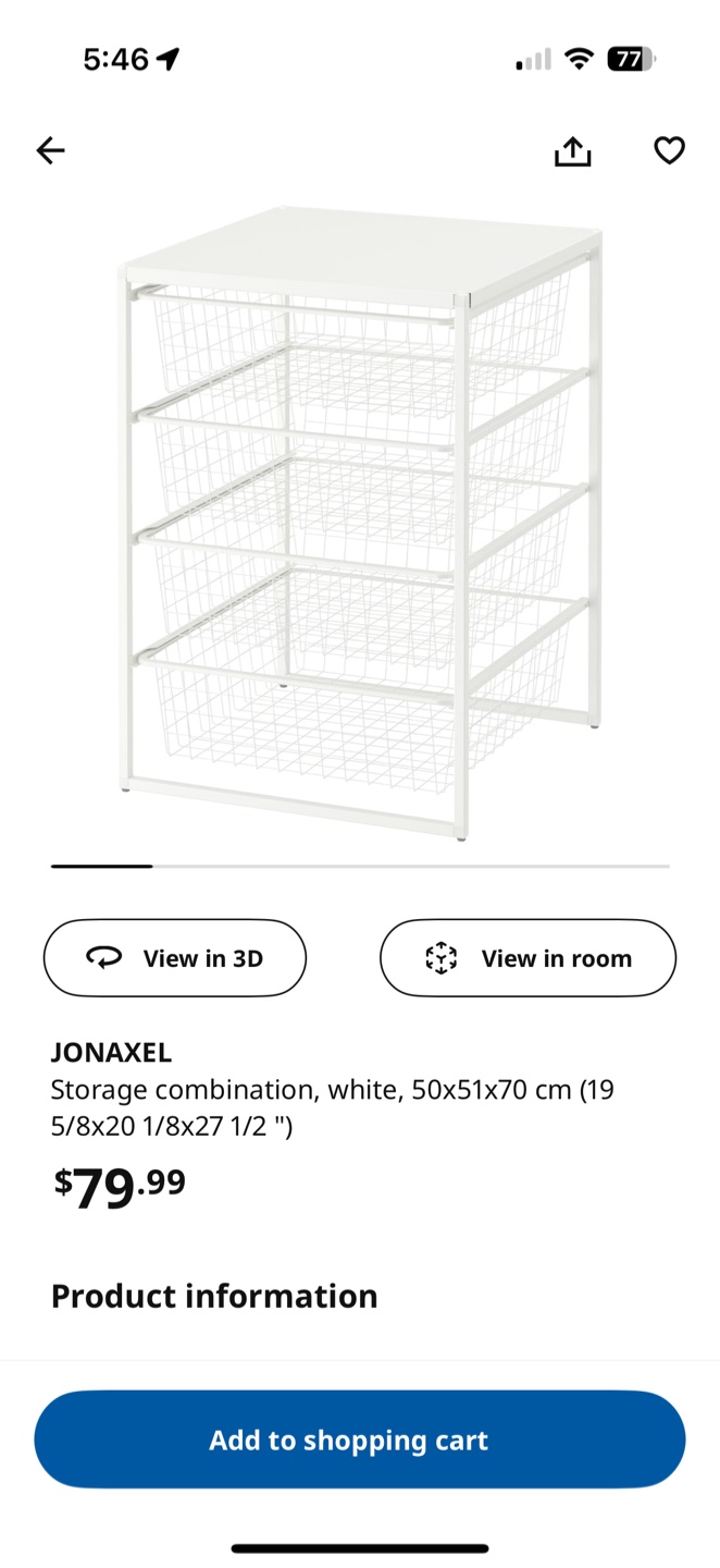 JONAXEL White Storage Combination - photo 3
