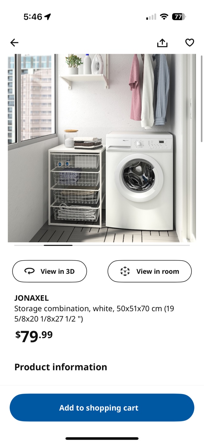JONAXEL White Storage Combination - photo 4