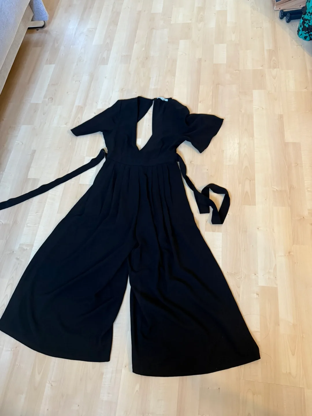 She + Sky Black Jumpsuit Size Small image indicator(2)