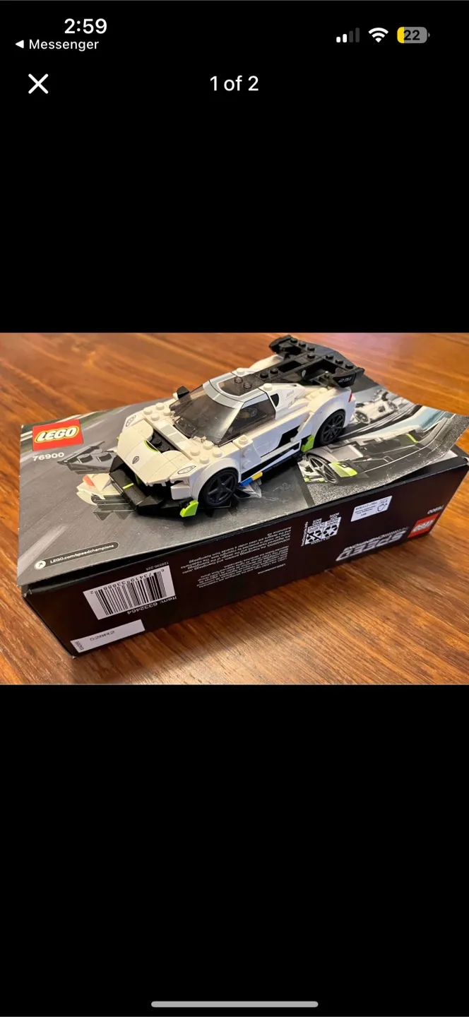 LEGO Speed Champions Koenigsegg Jesko 76900 image indicator(2)