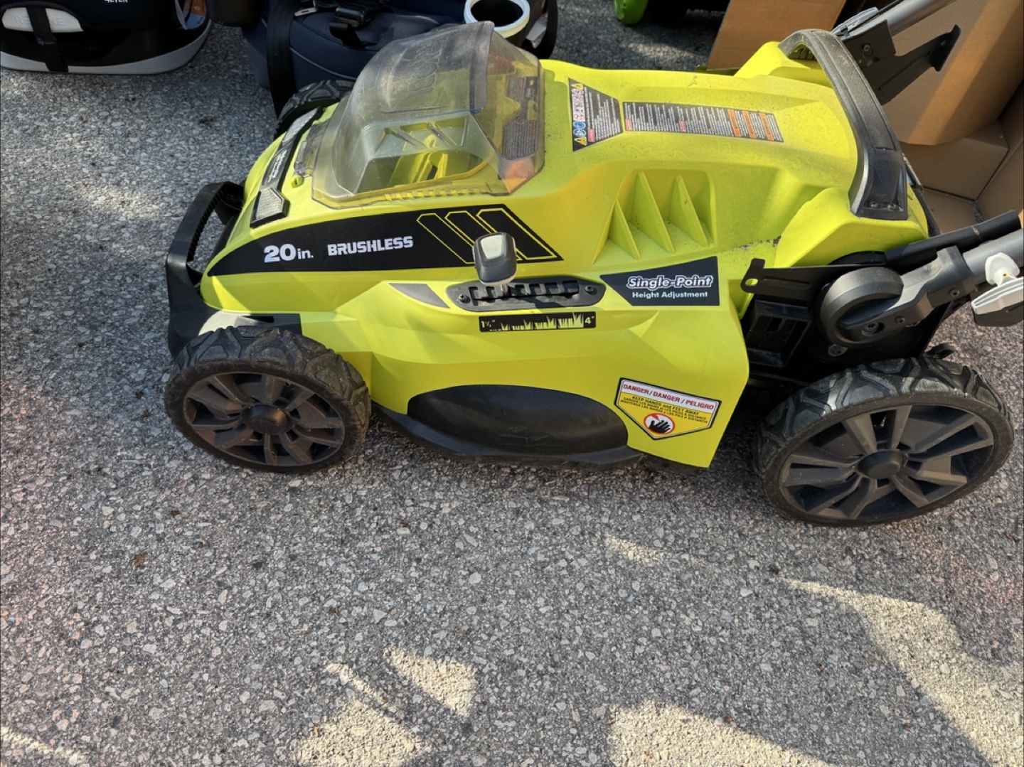 Ryobi 40V Lithium 20-inch Brushless Lawn Mower