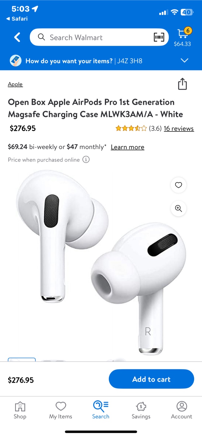 Apple AirPods Pro 1st Generation Magsafe Charging Case