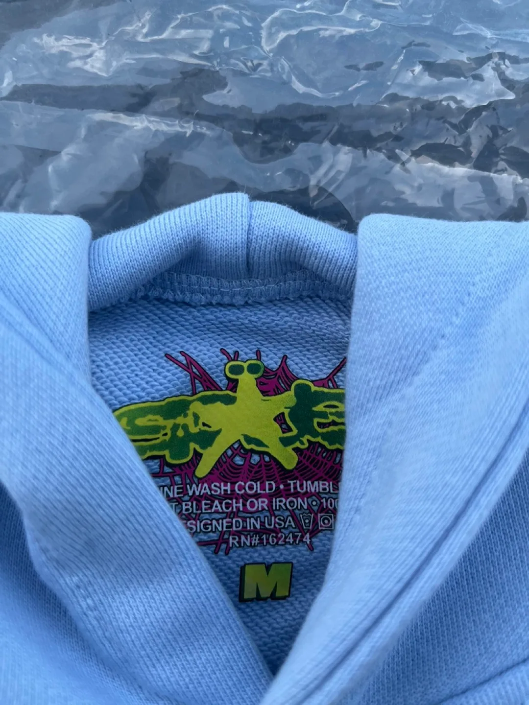 Godspeed Web Hoodie - Size M - Light Blue image indicator(2)