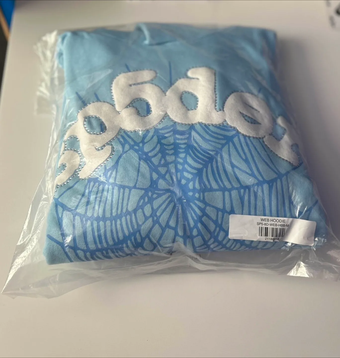 Godspeed Web Hoodie - Size M - Light Blue image indicator(3)