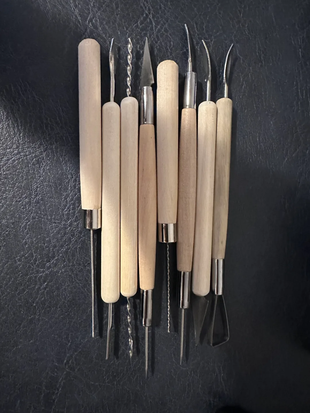 Set of 8 Pottery Sculpting Tools thumbnail