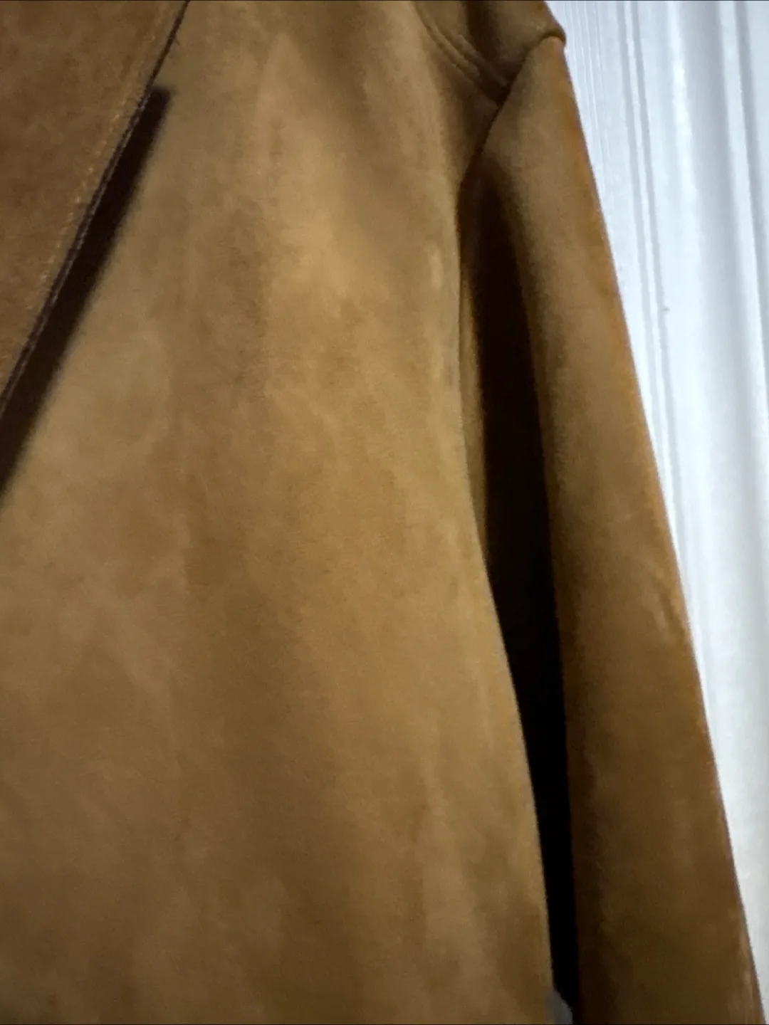 H&M Brown Suede Look Jacket Size Small image indicator(2)