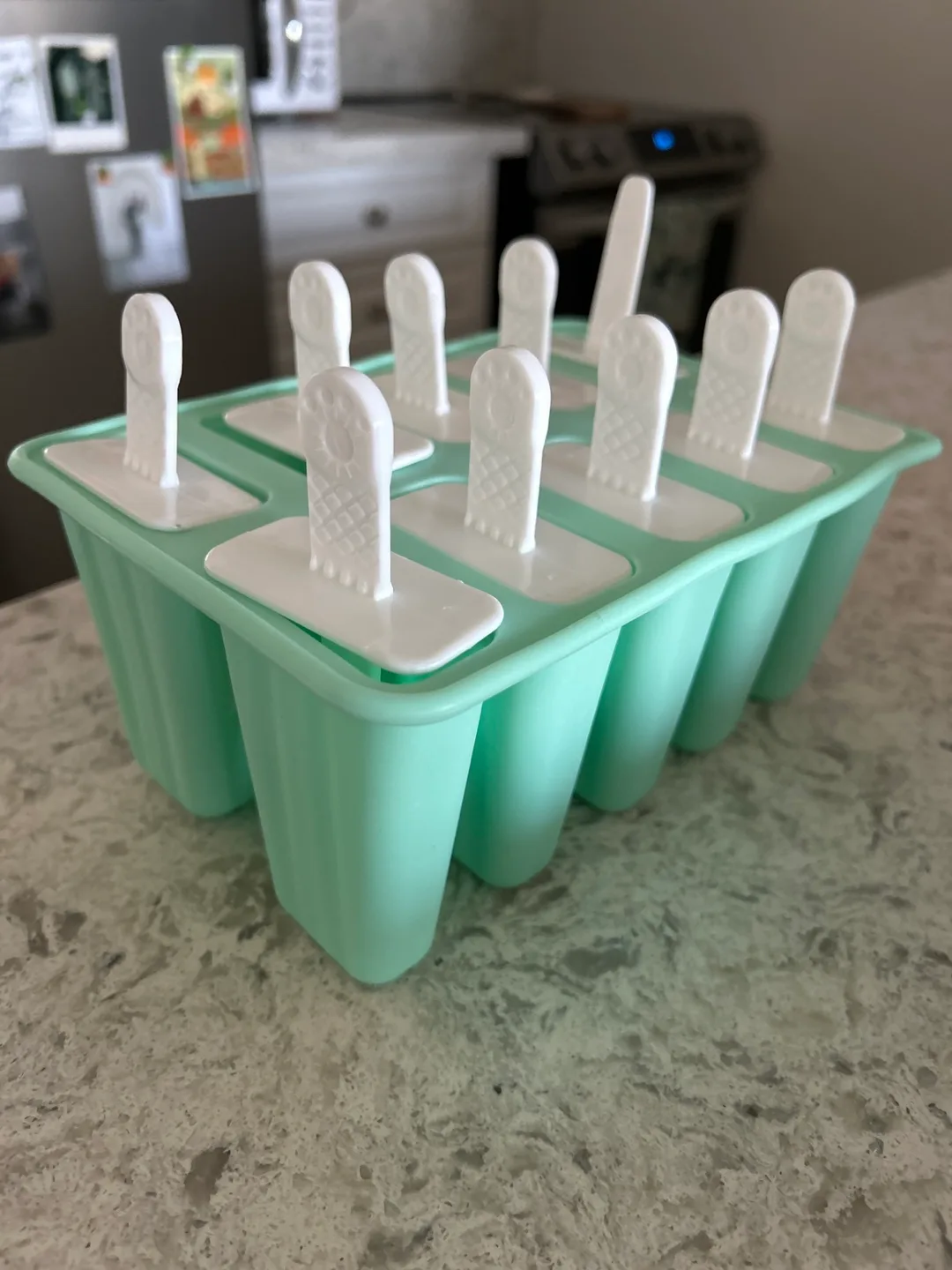 12-Cup Popsicle Mould, Mint Green image indicator(2)