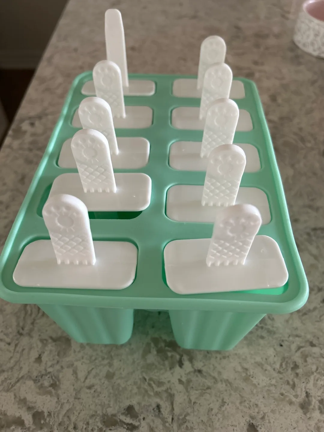 12-Cup Popsicle Mould, Mint Green thumbnail