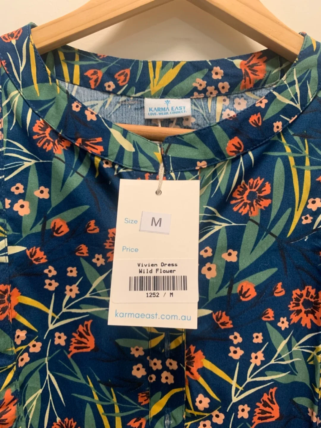 NWT Karma East Vivie Dress - Wild Flower - Size Medium image indicator(3)