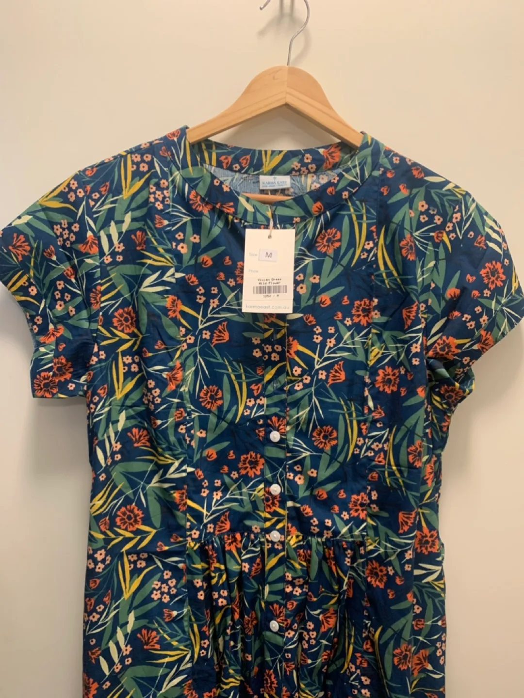 NWT Karma East Vivie Dress - Wild Flower - Size Medium image indicator(5)