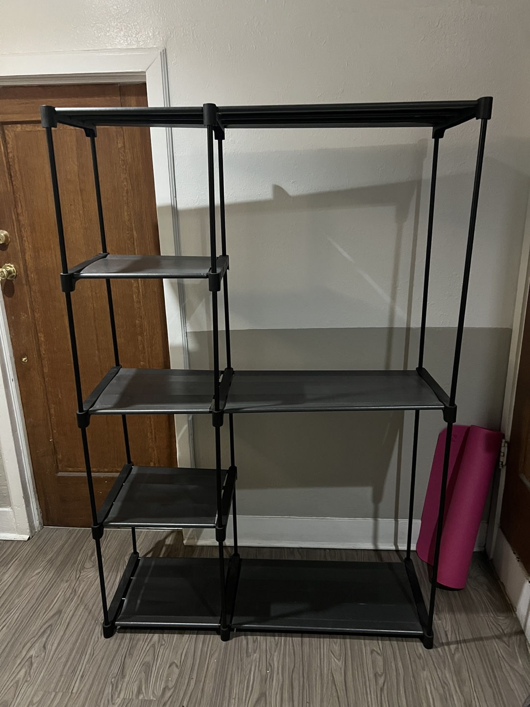 Black  Closet Organizer