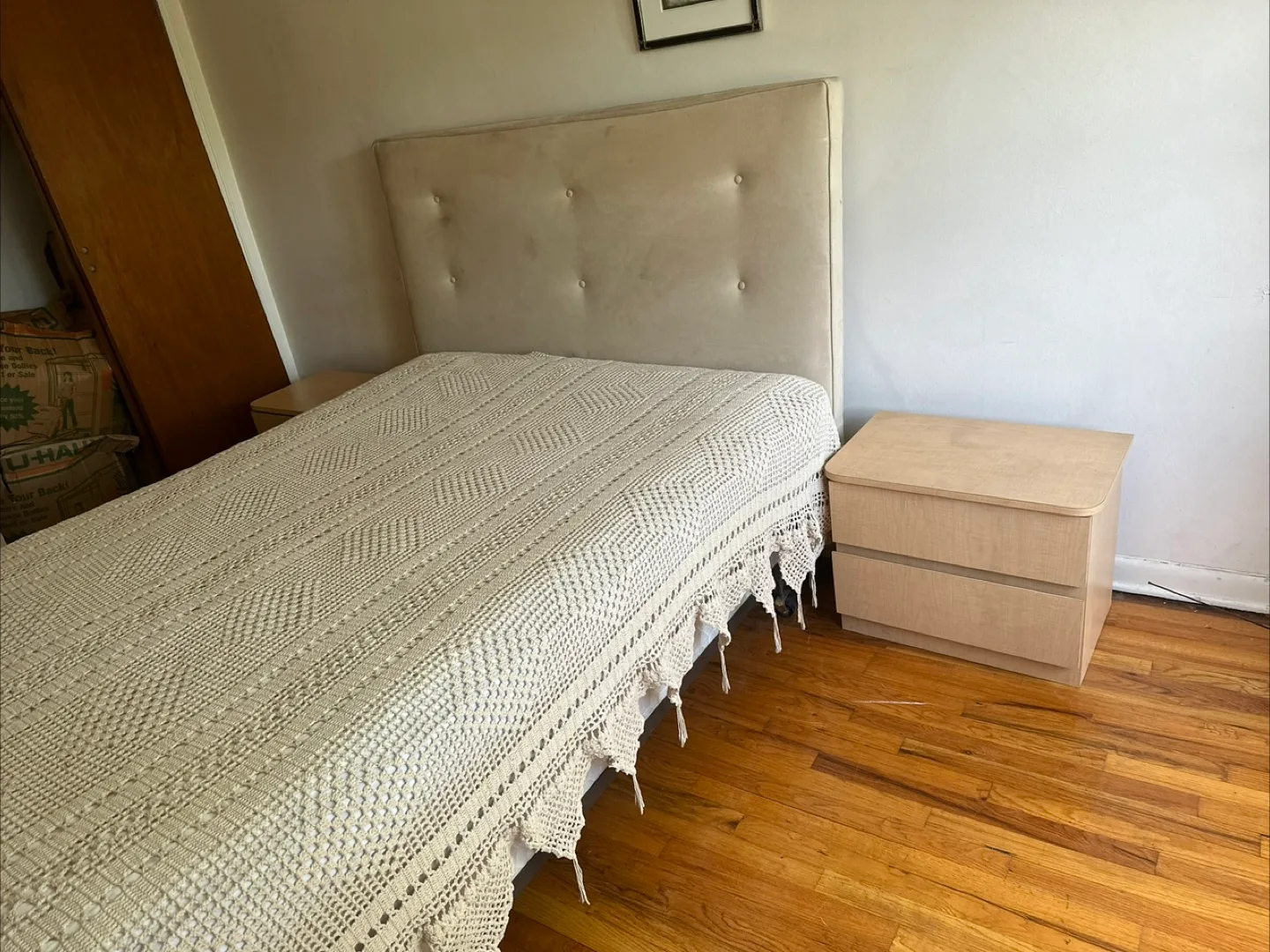 2 Beige Nightstand 🧡 image indicator(2)