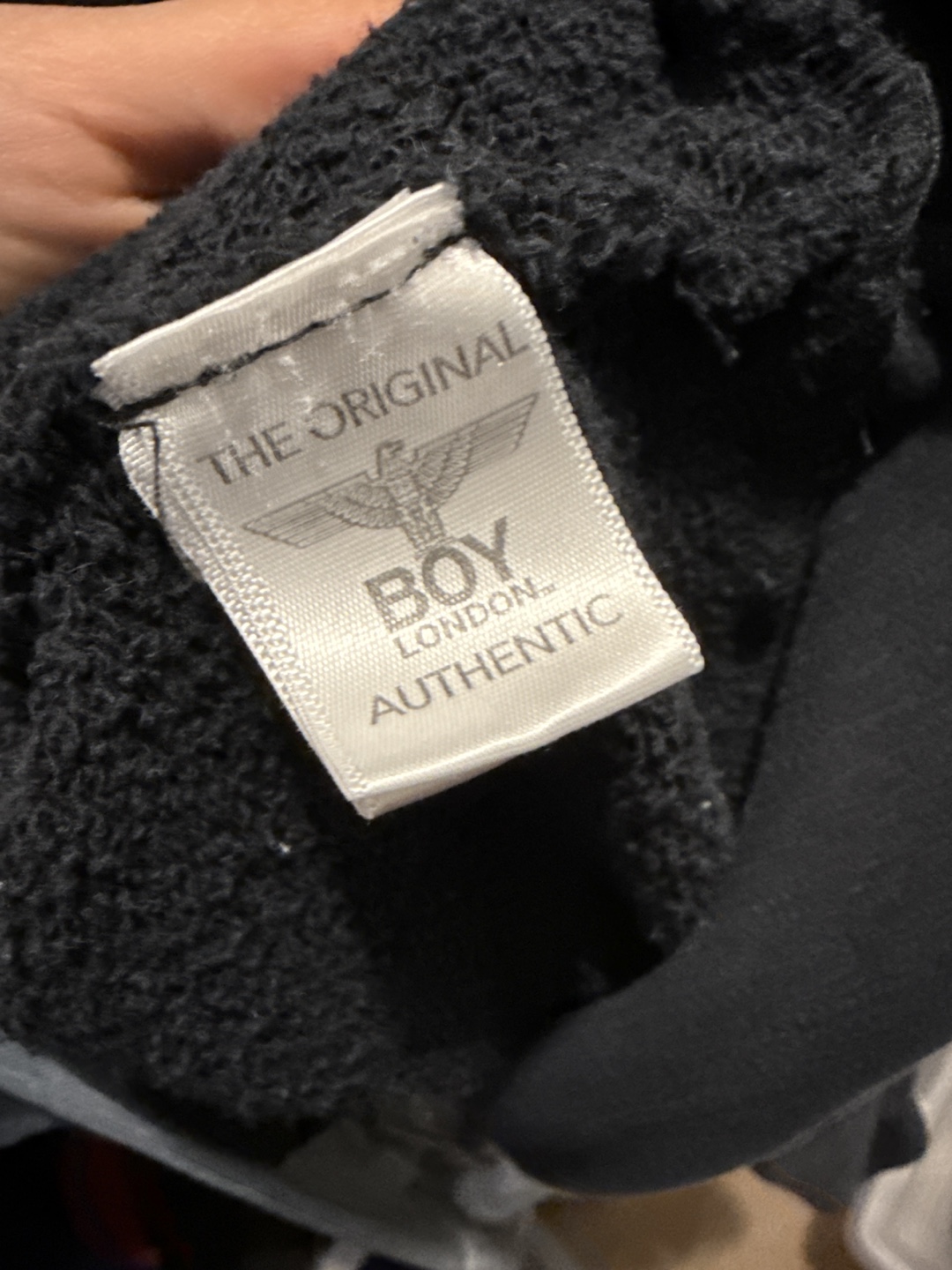 Boy London Black Eagle Crewneck Sweatshirt Size L - photo 3