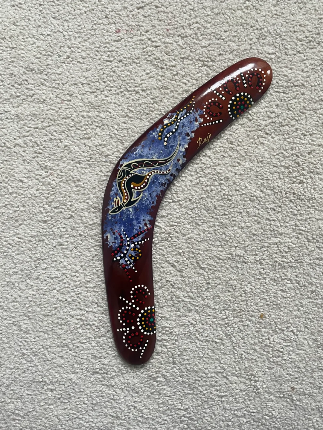 Hand-made Australian Boomerang thumbnail