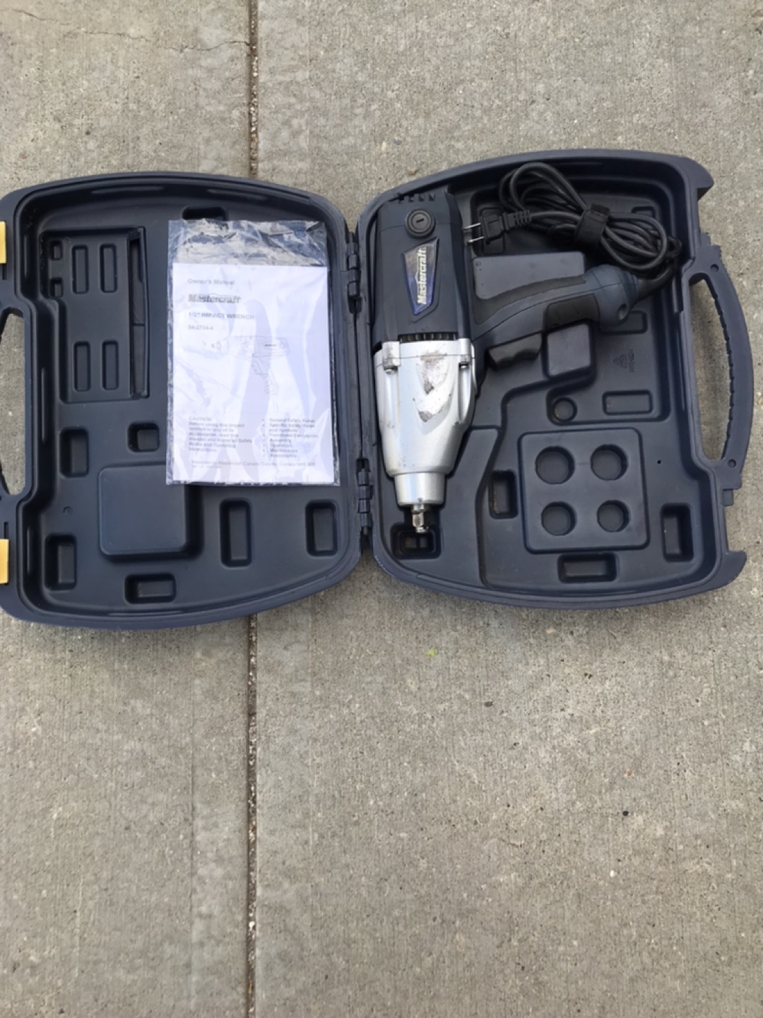 Mastercraft 1/2-inch Drive Impact Wrench