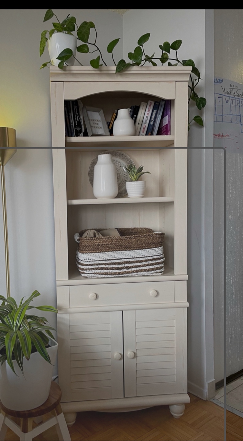 Tall Bookcase with Storage