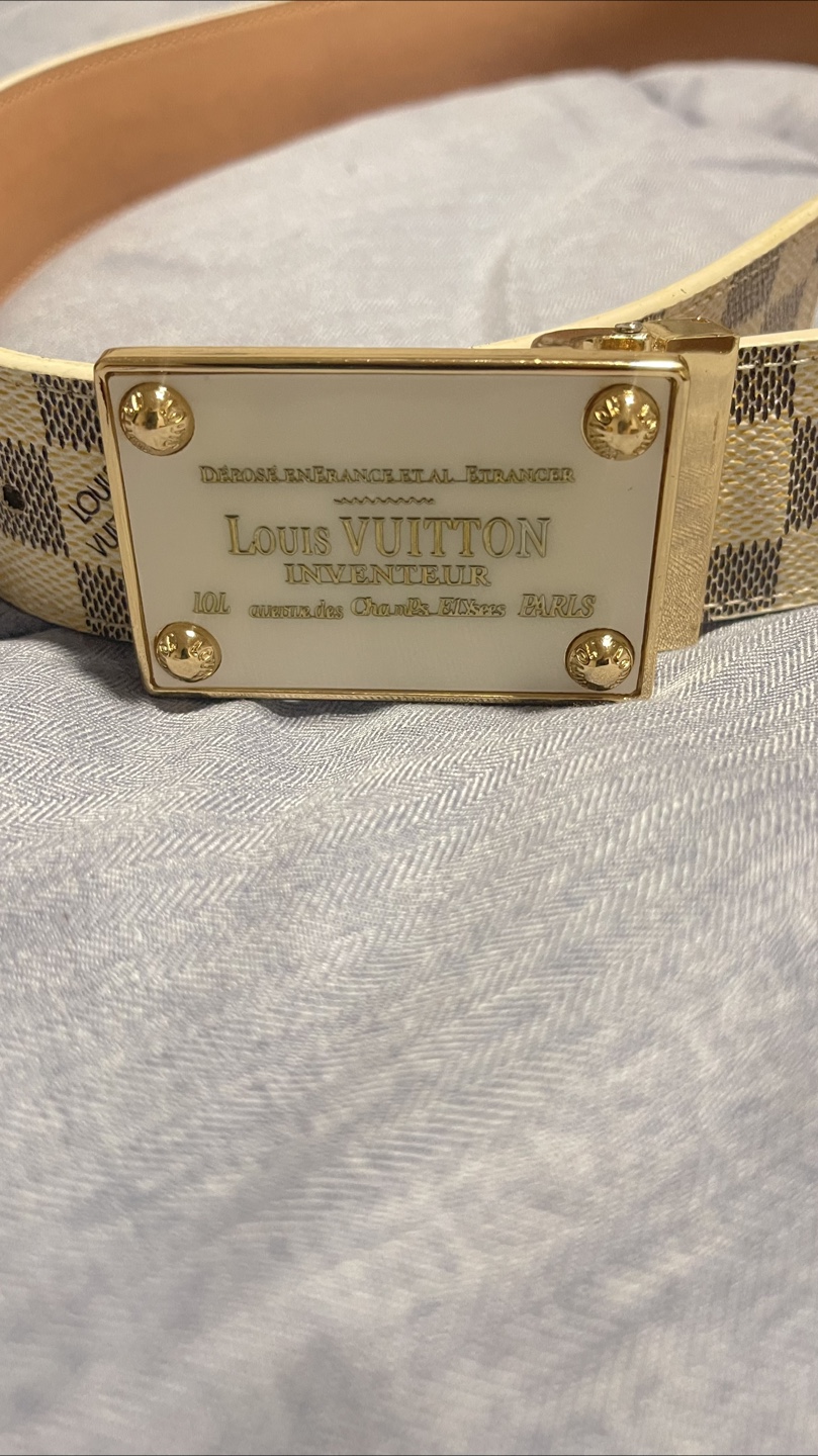 Louis Vuitton Damier Ebene Belt