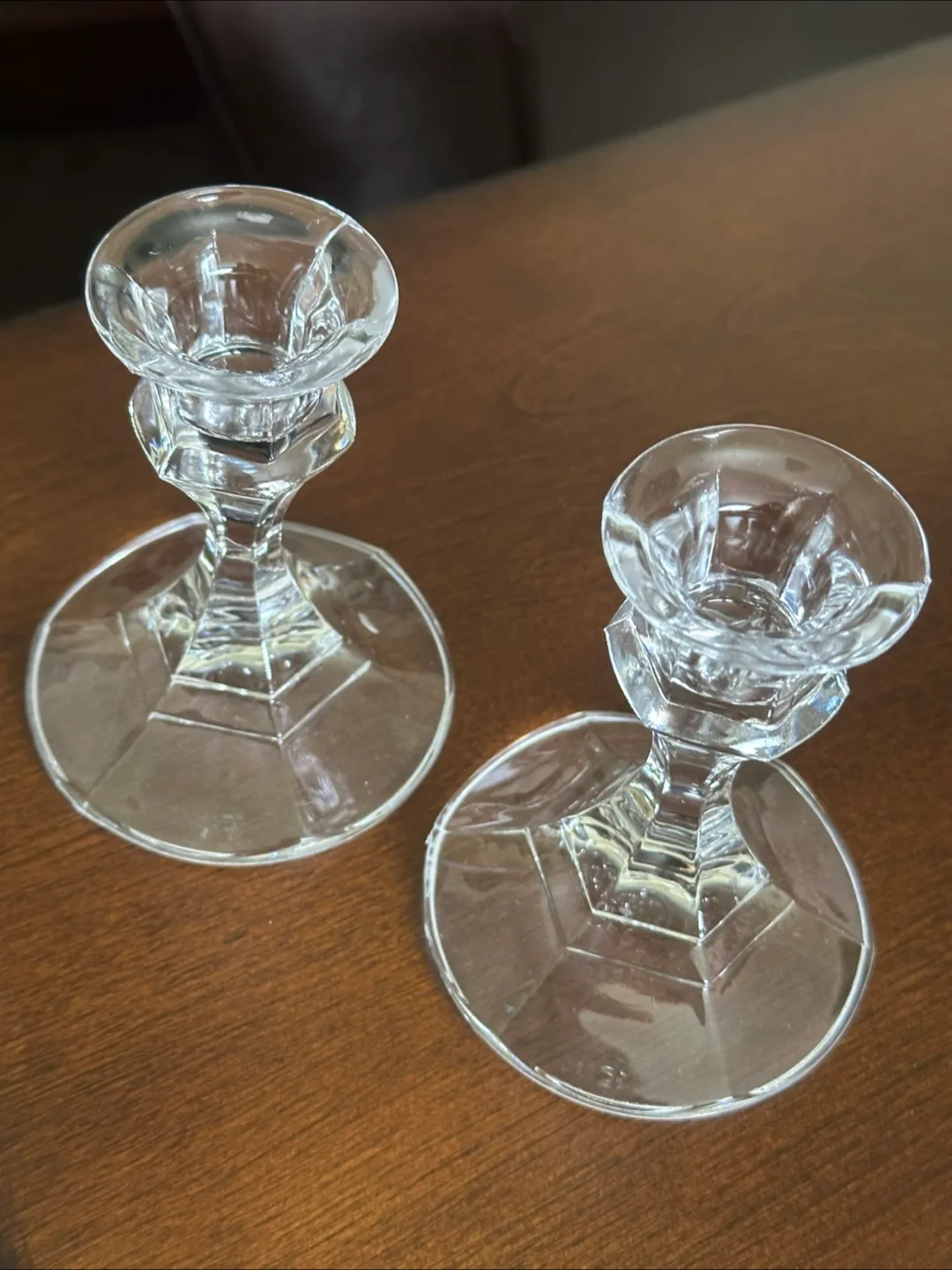 Pair of Crystal Candle Holders image indicator(2)