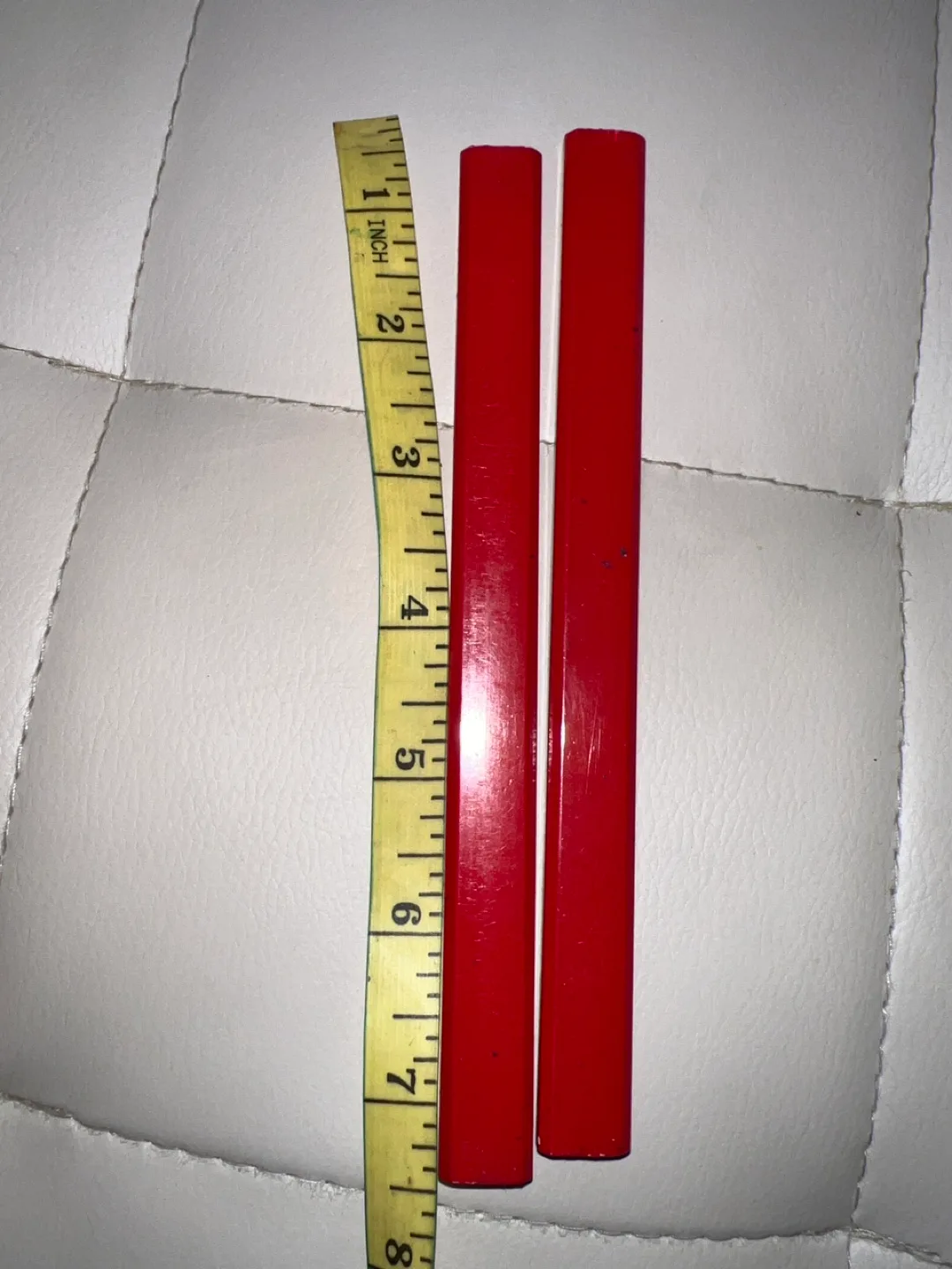 🧡Vintage Tri-State Lumber Red Marking Pencils image indicator(3)