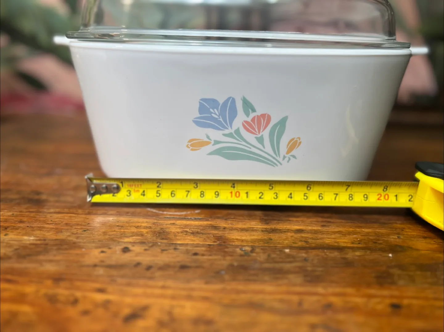 Vintage Corningware French White Casserole Dish with Lid image indicator(4)